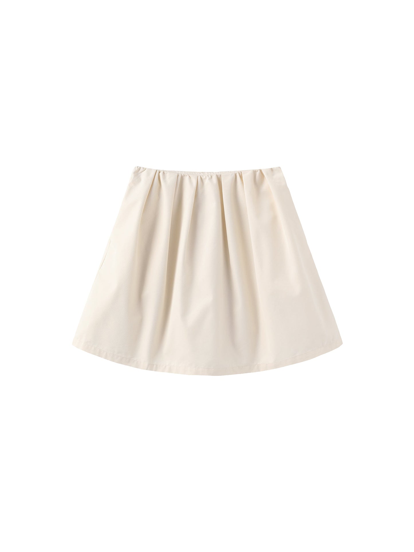A-line Skirt with Cotton blend
