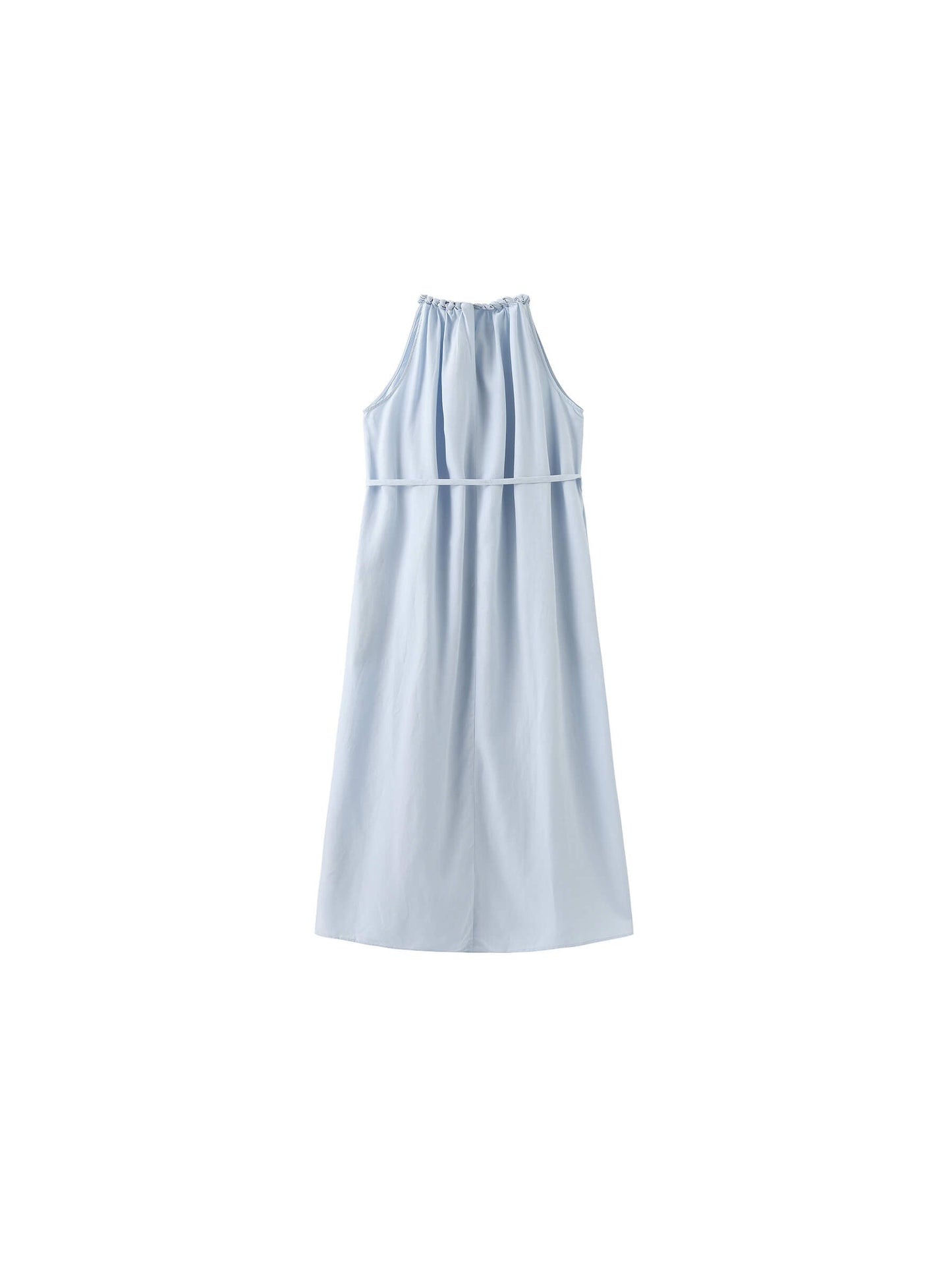 Loose Halterneck Sleeveless Dress