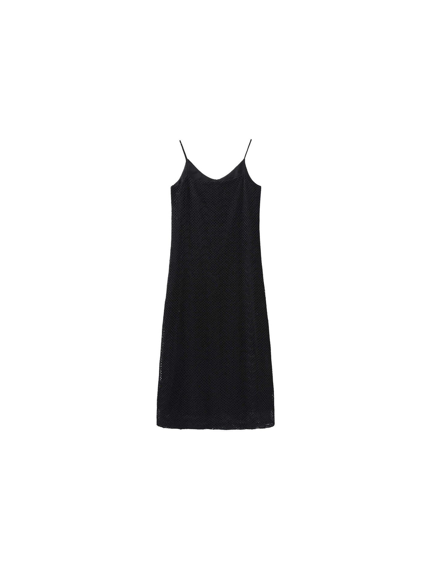 Lace Hollow Out A-Line Sling Dress