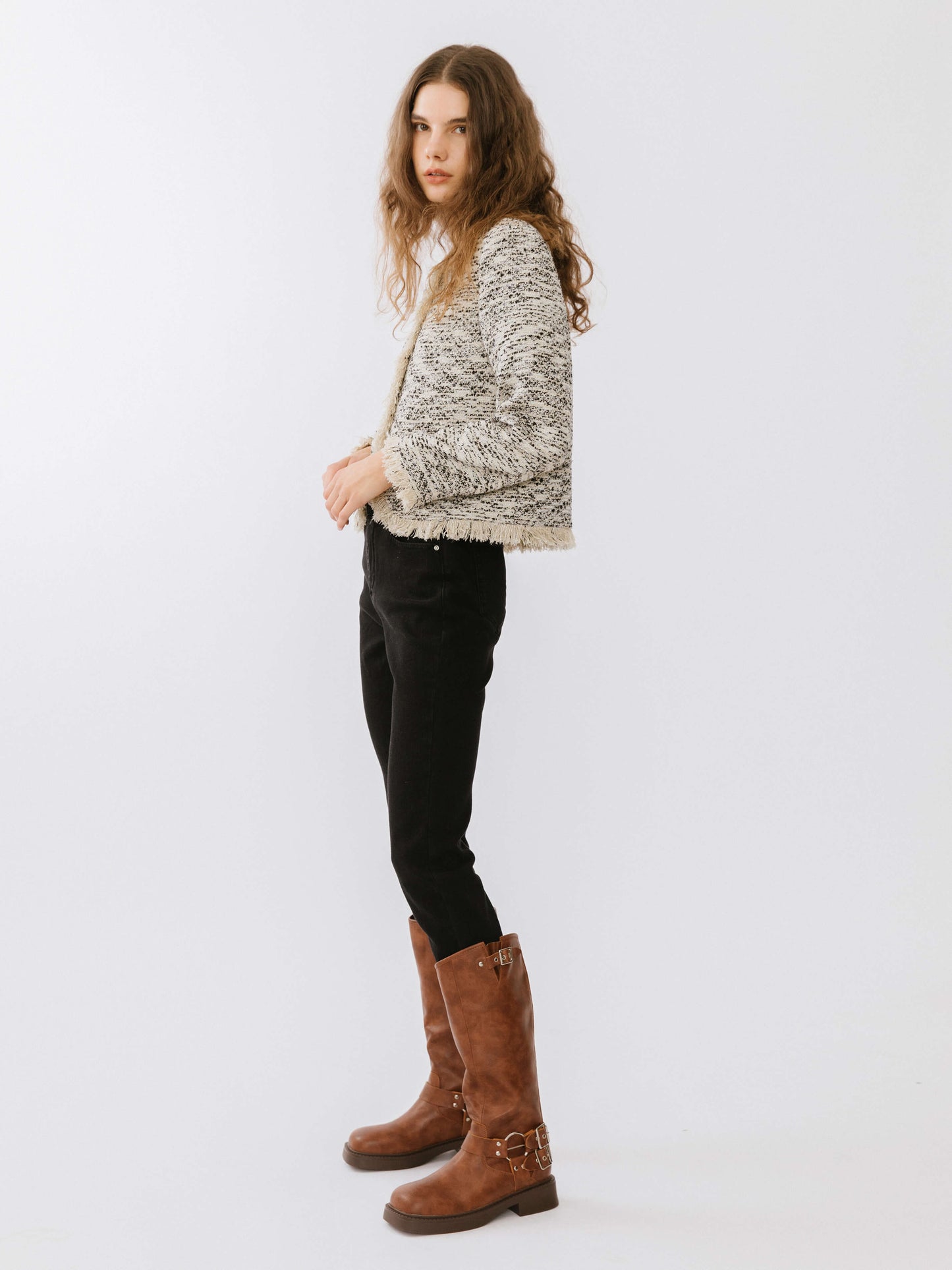 High Waist Skinny Fit Jeans