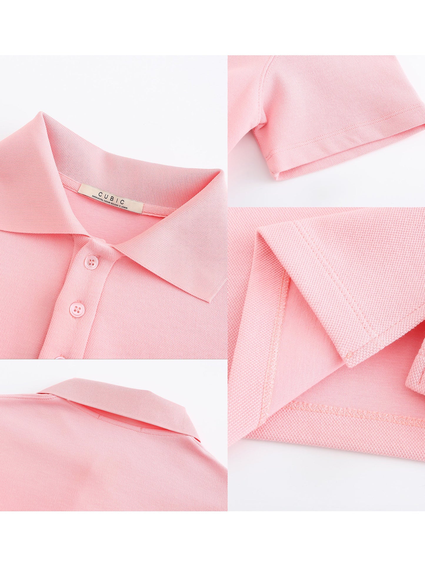 Oversized Cropped Polo T-Shirt