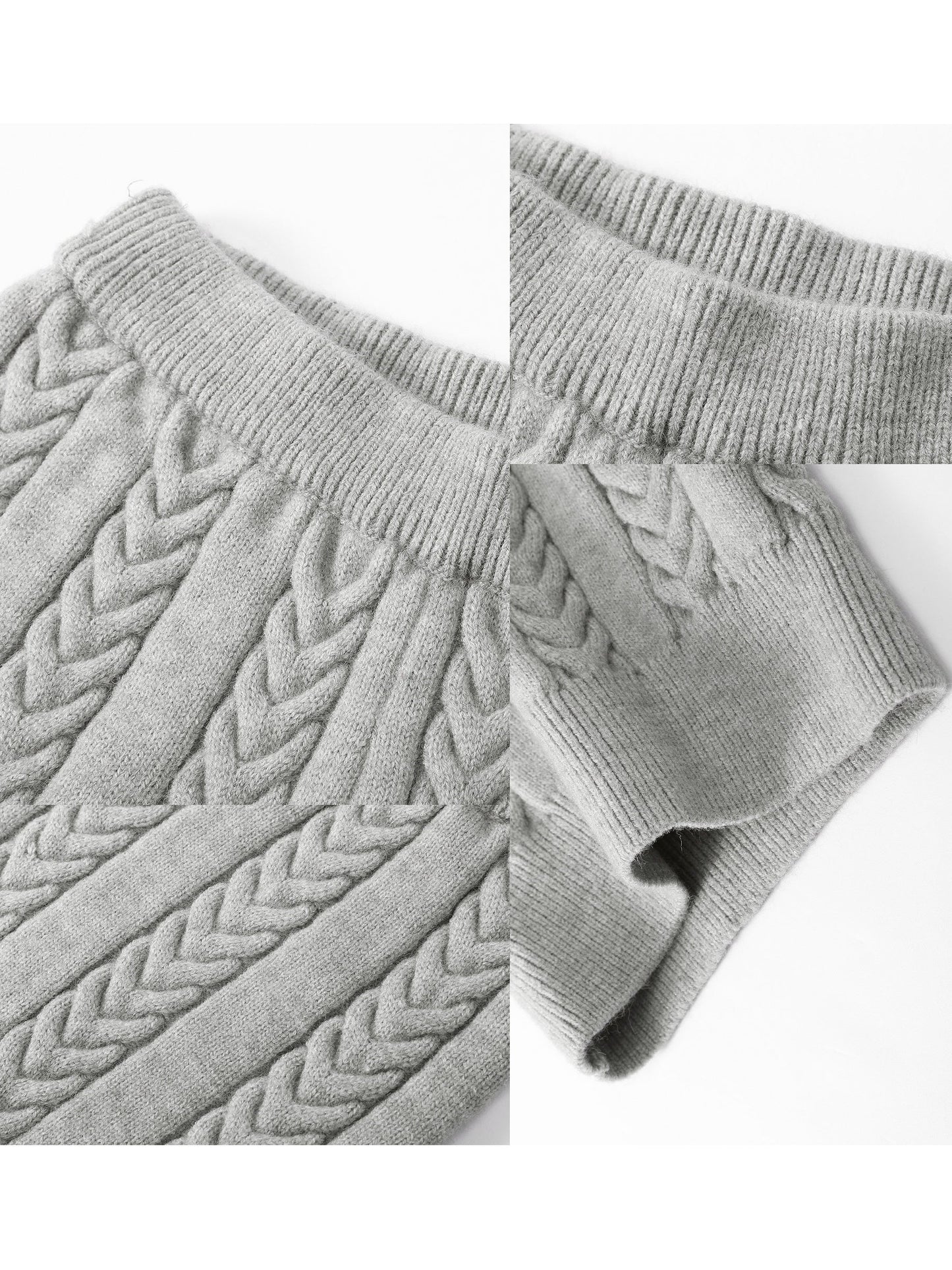 Fishbone Knit Shorts