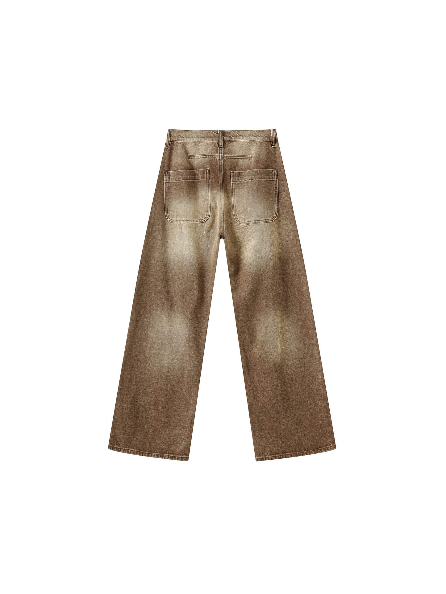 High Waisted Washed Out Boyfriend Jeans