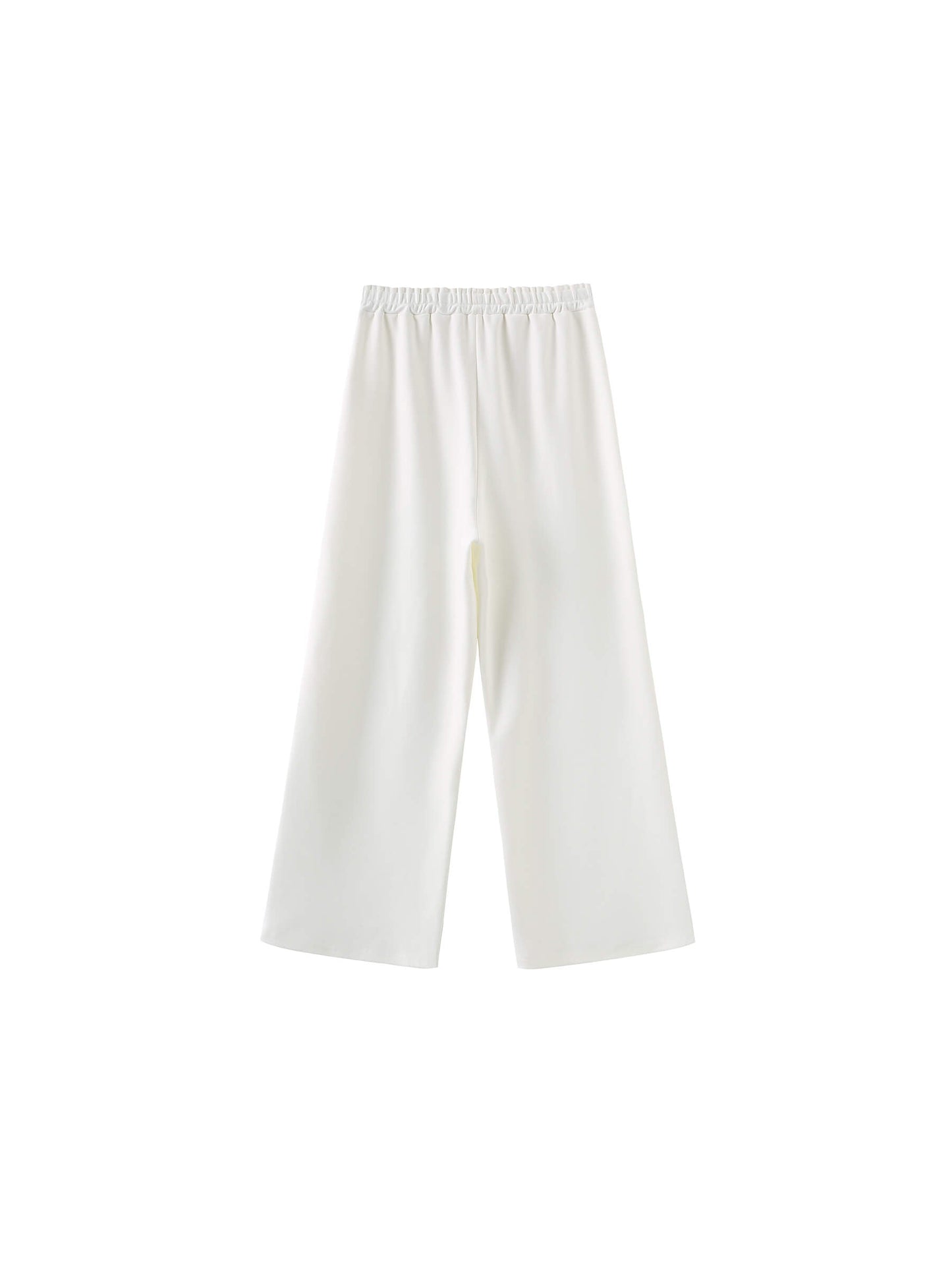 Double Drawstring Wide Leg Trousers