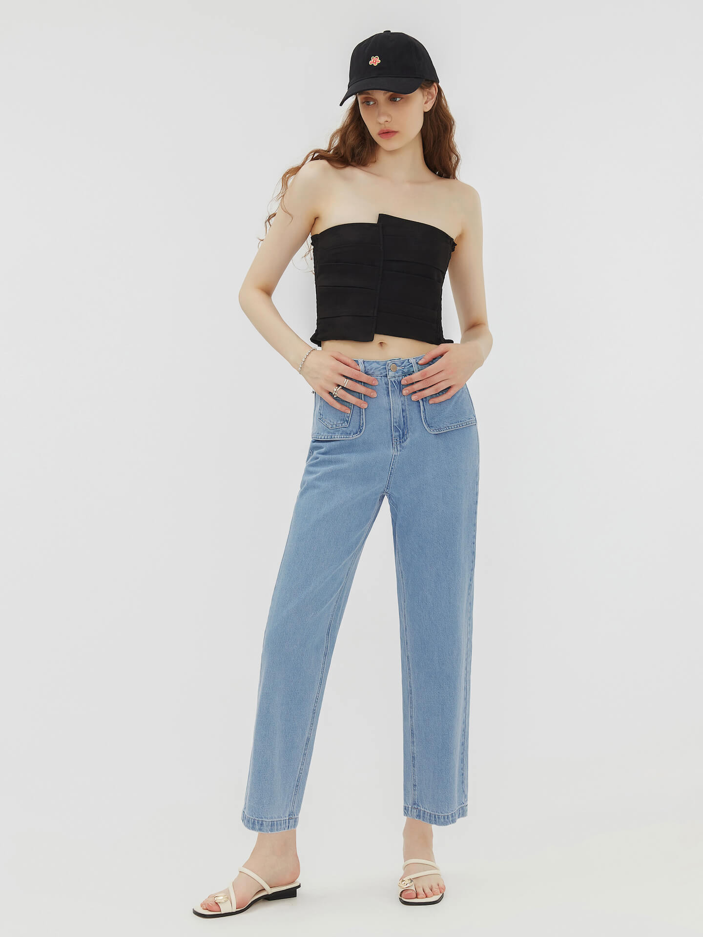 Slim Fit Tapered Jeans