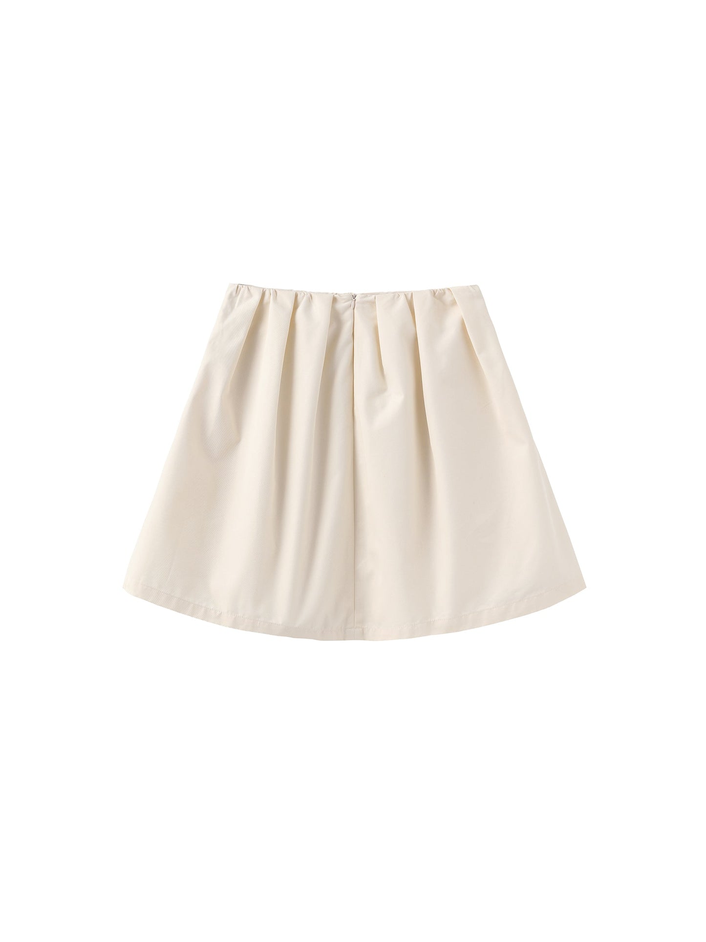 A-line Skirt with Cotton blend