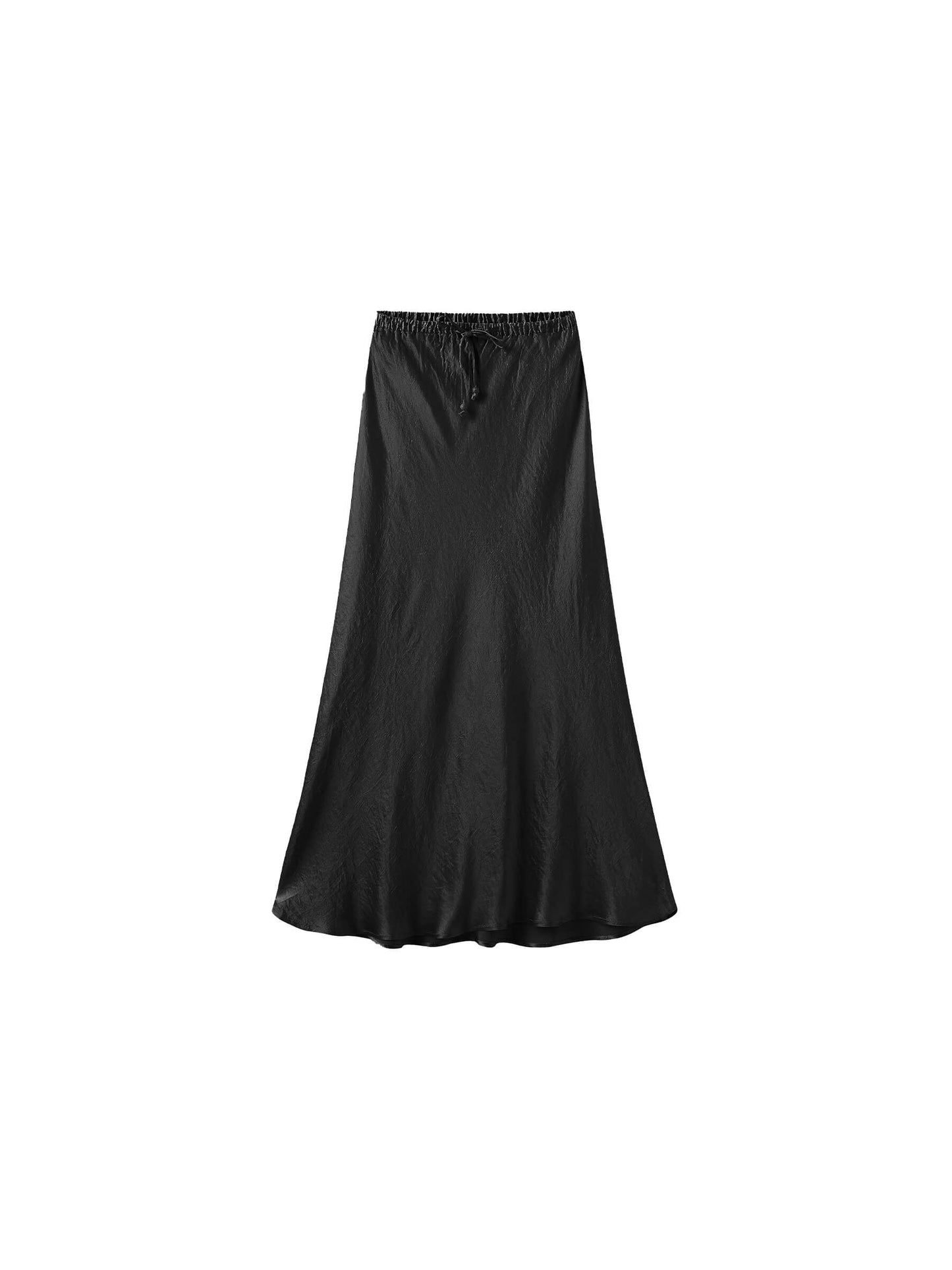 100% Heavyweight Acetate Bias Cut Skirt