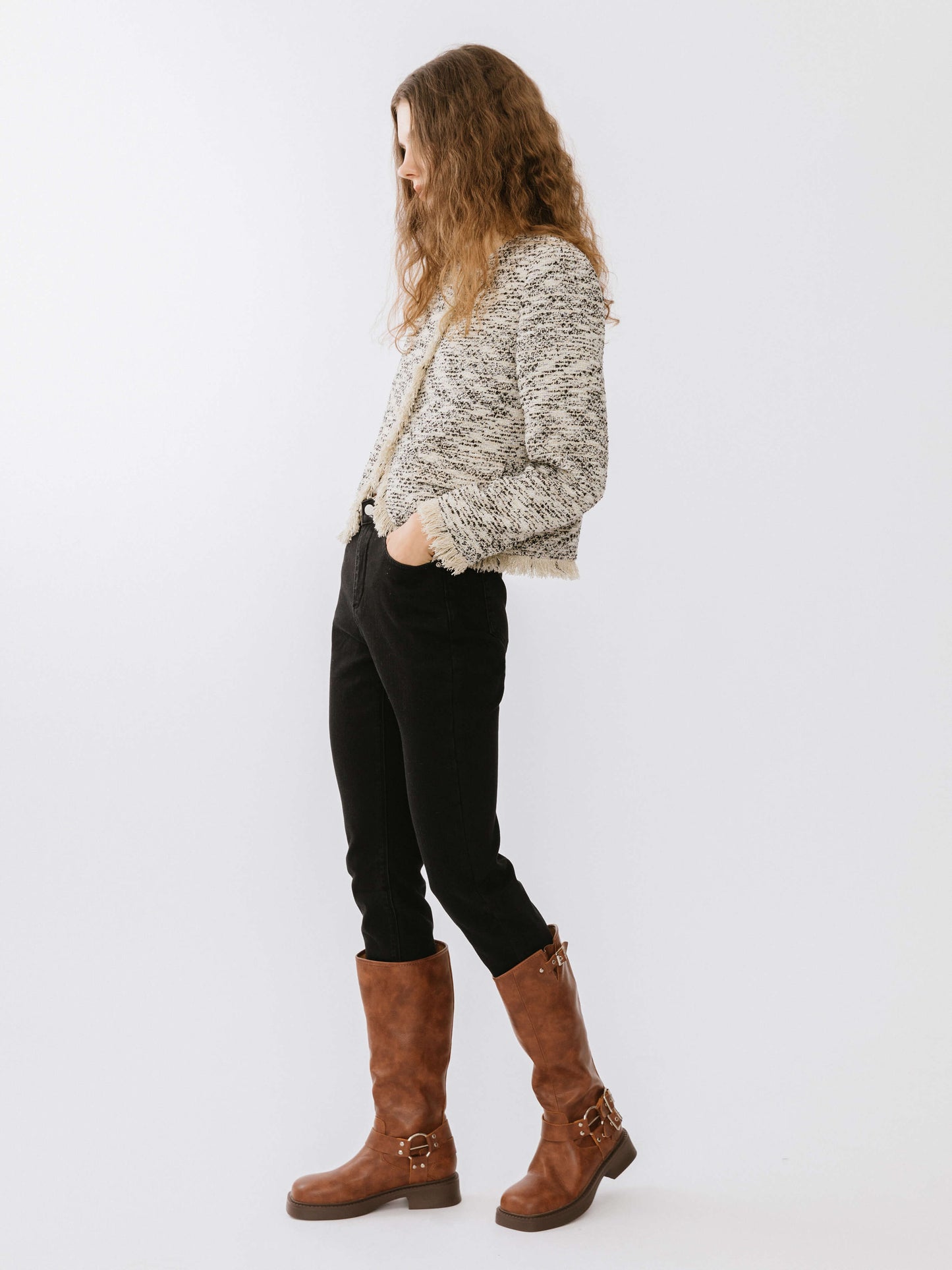 High Waist Skinny Fit Jeans