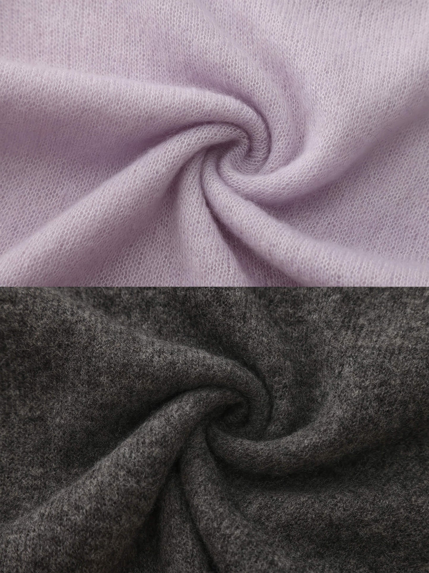 Crew Neck Slim-Fit Knitted Top