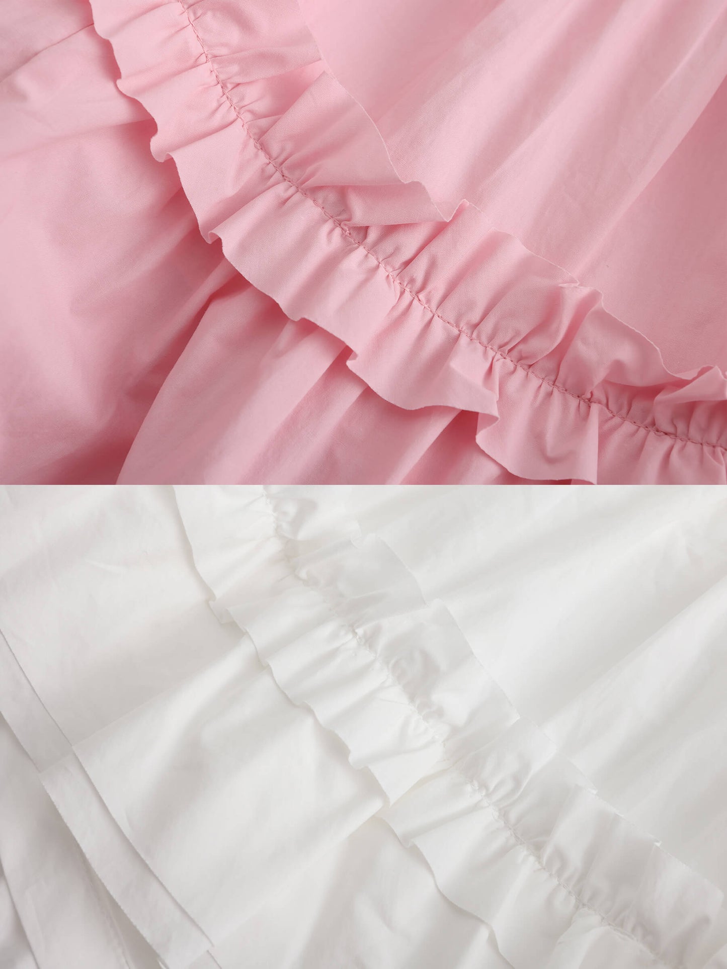 Pure Cotton Ruffle Cake Skirt