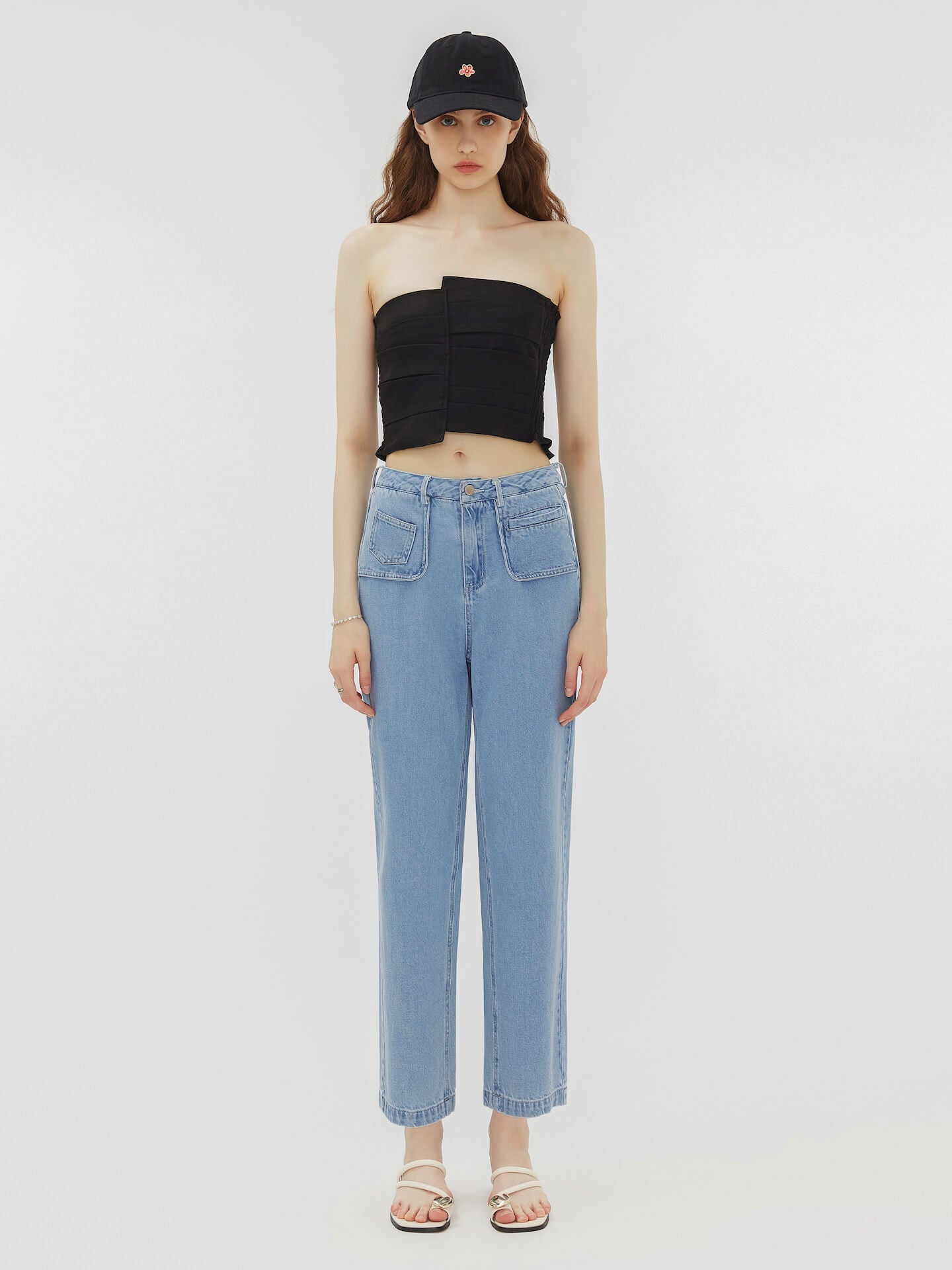 Slim Fit Tapered Jeans