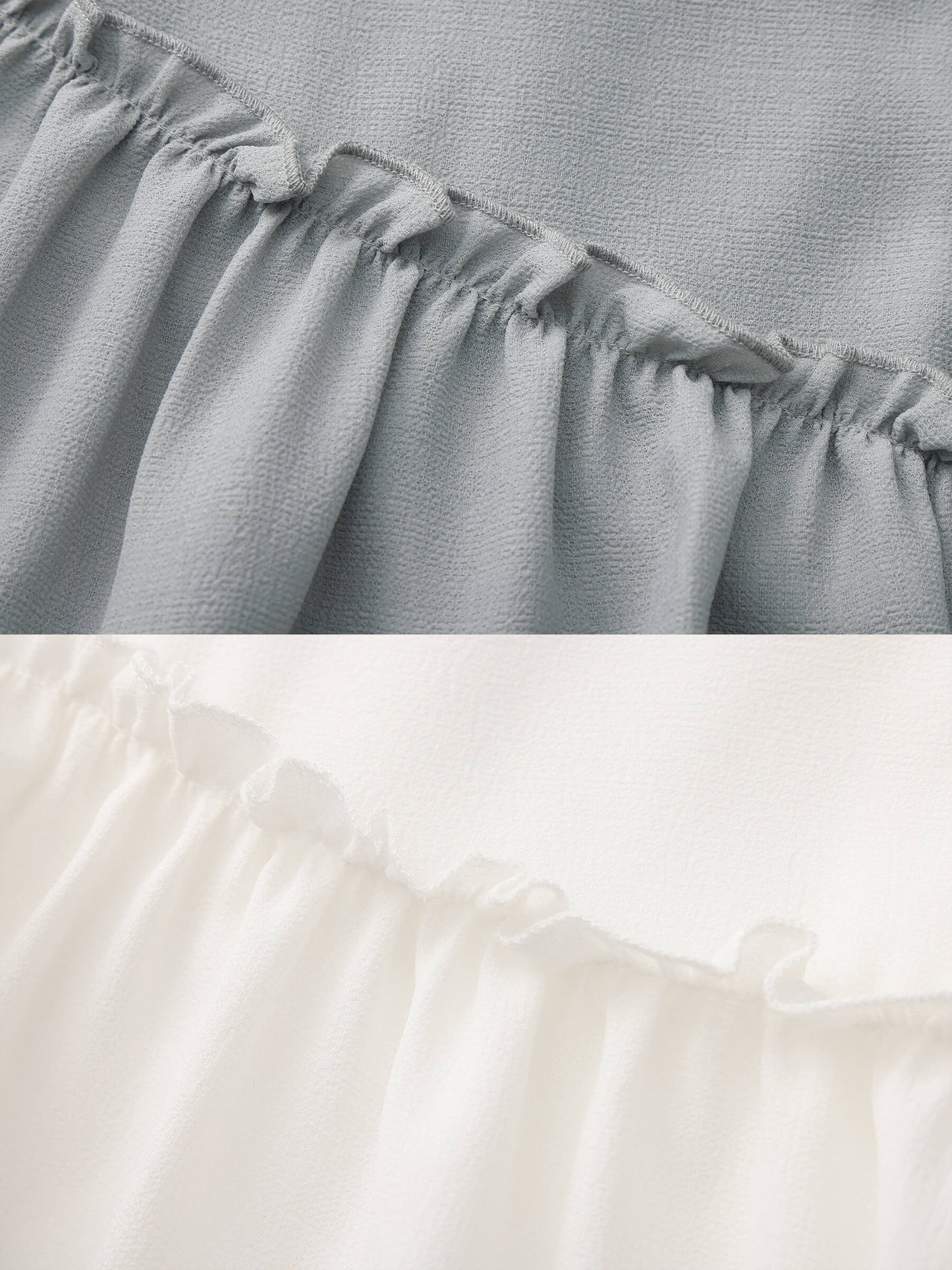 Asymmetrical Ruffled Mini Skirt