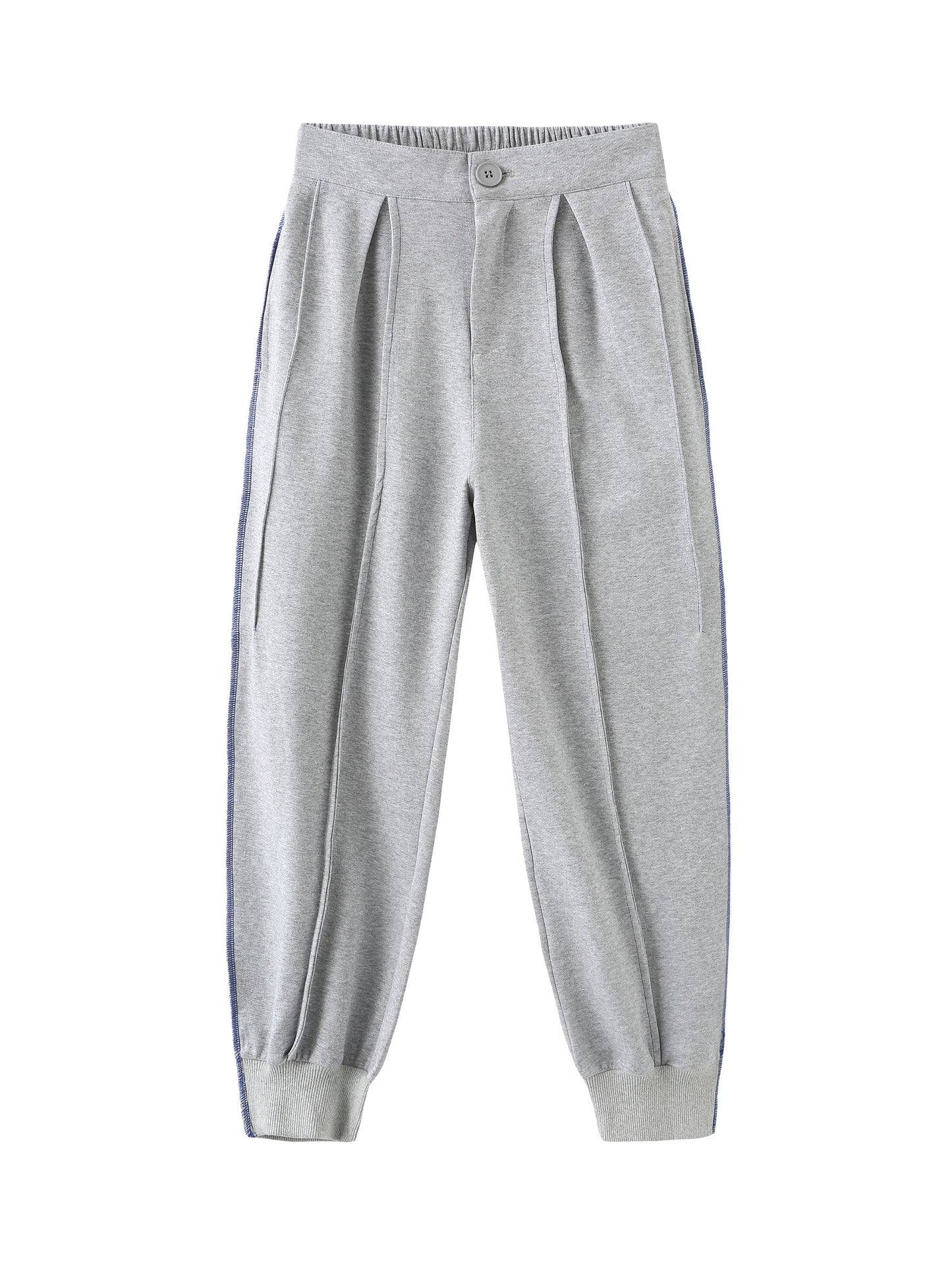 CUBIC Women's High Waisted Cuffed Pleated Pants
