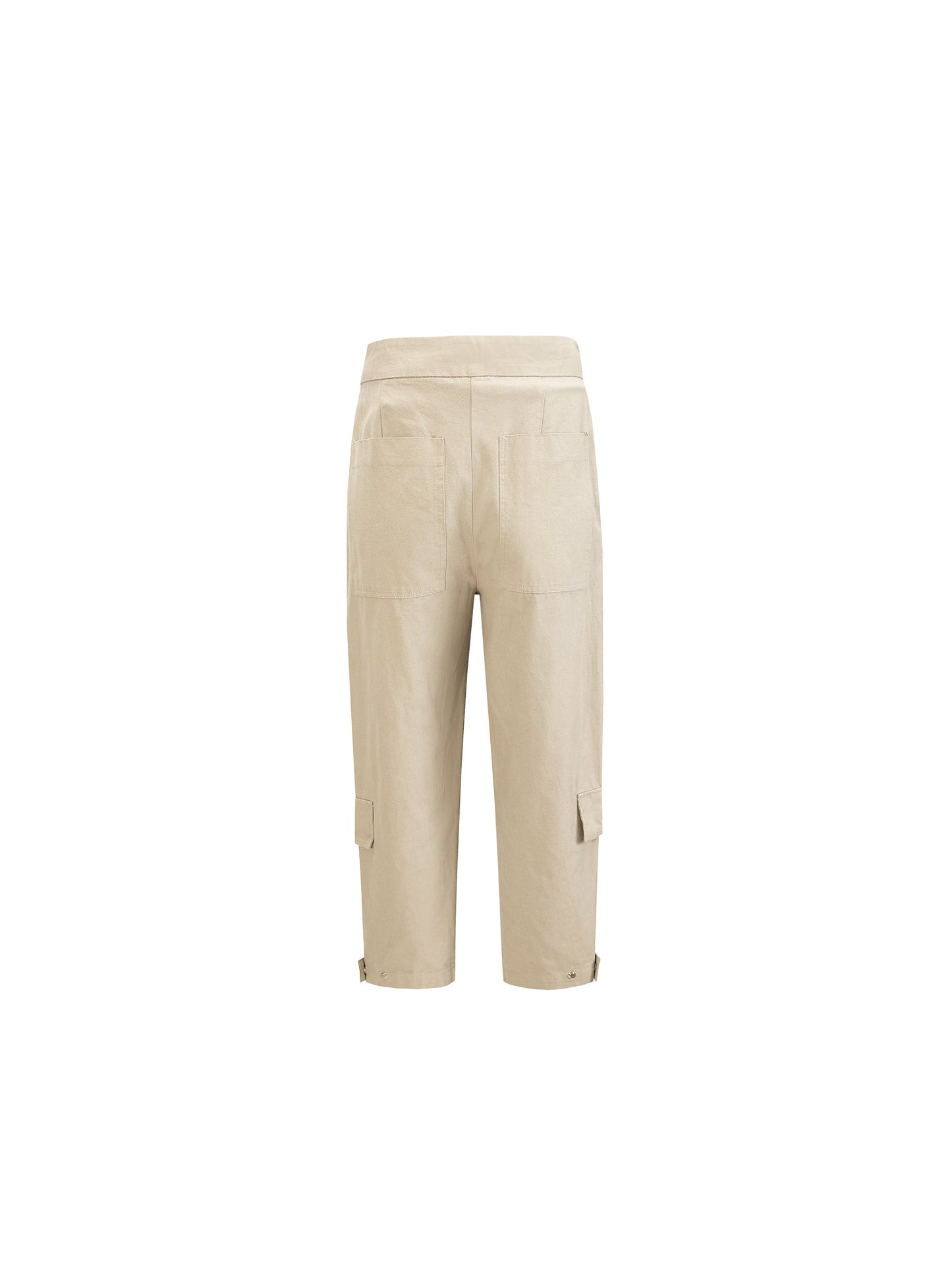 Pleat Cargo Trousers