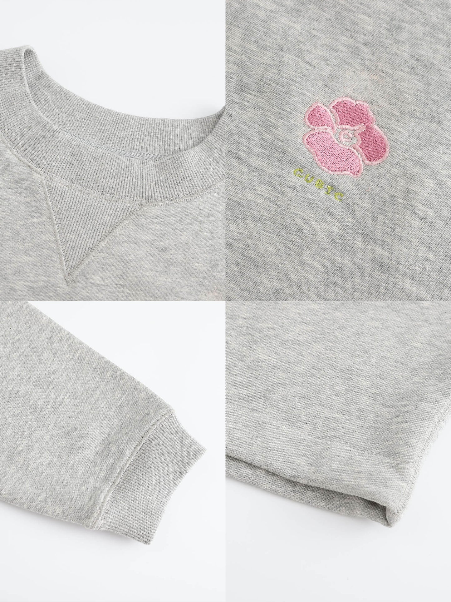 Short Basic Sweatshirt