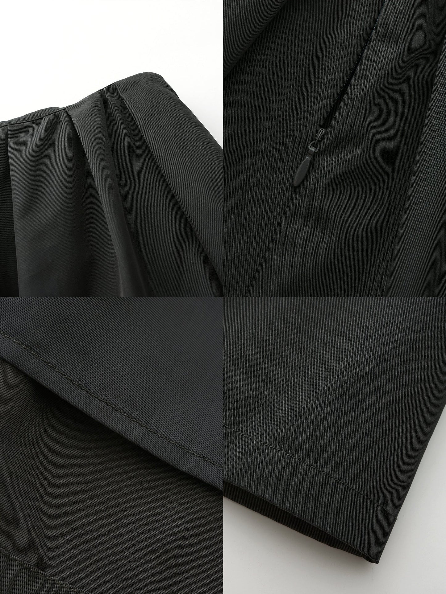 A-line Skirt with Cotton blend