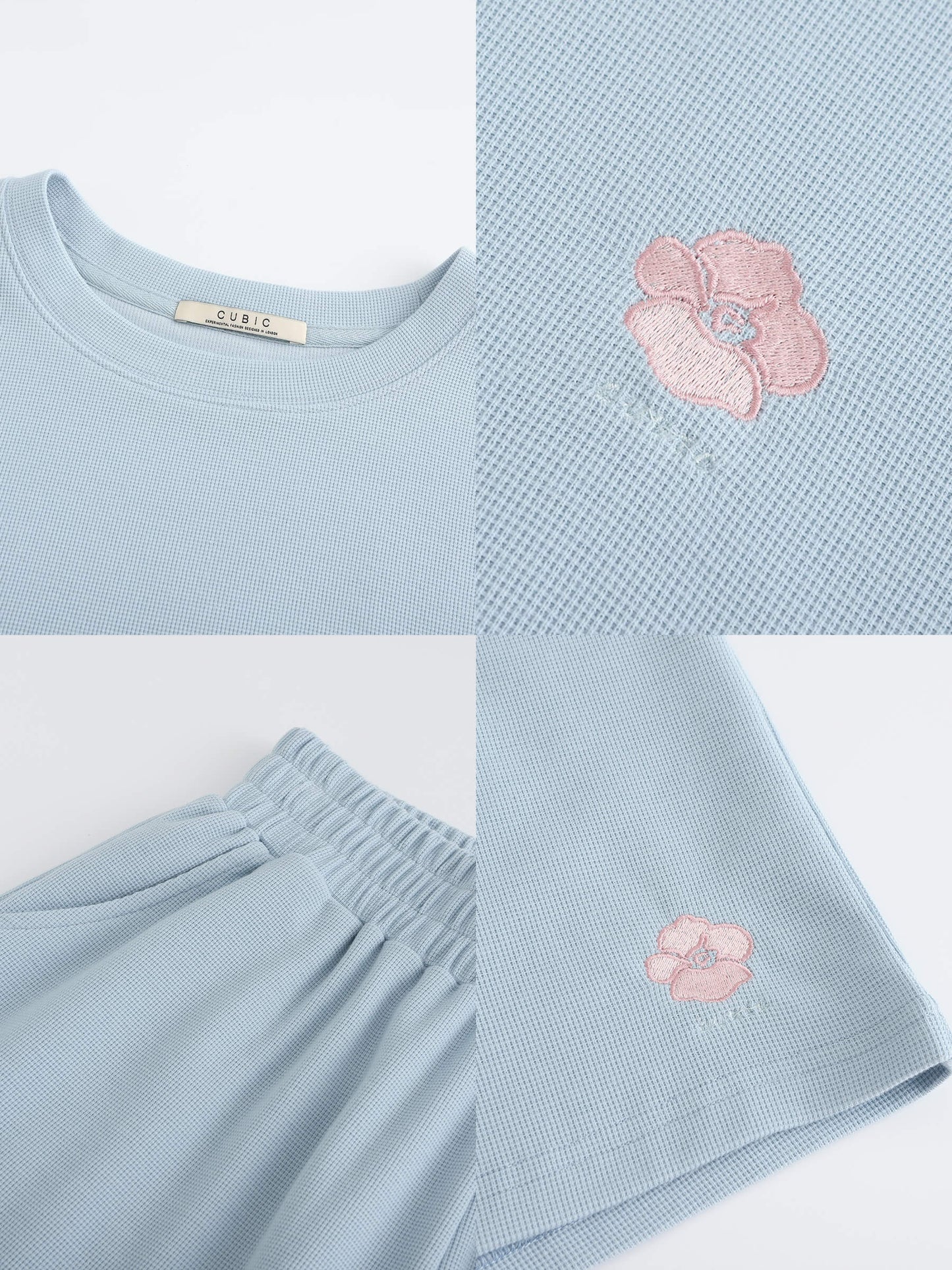 Oversized Long Sleeve T-Shirt and Matching Shorts