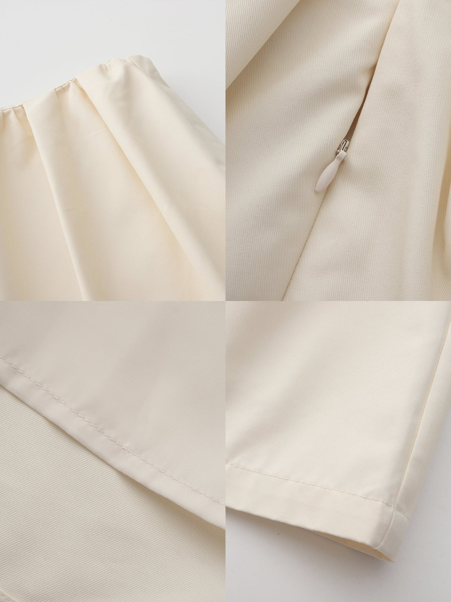 A-line Skirt with Cotton blend