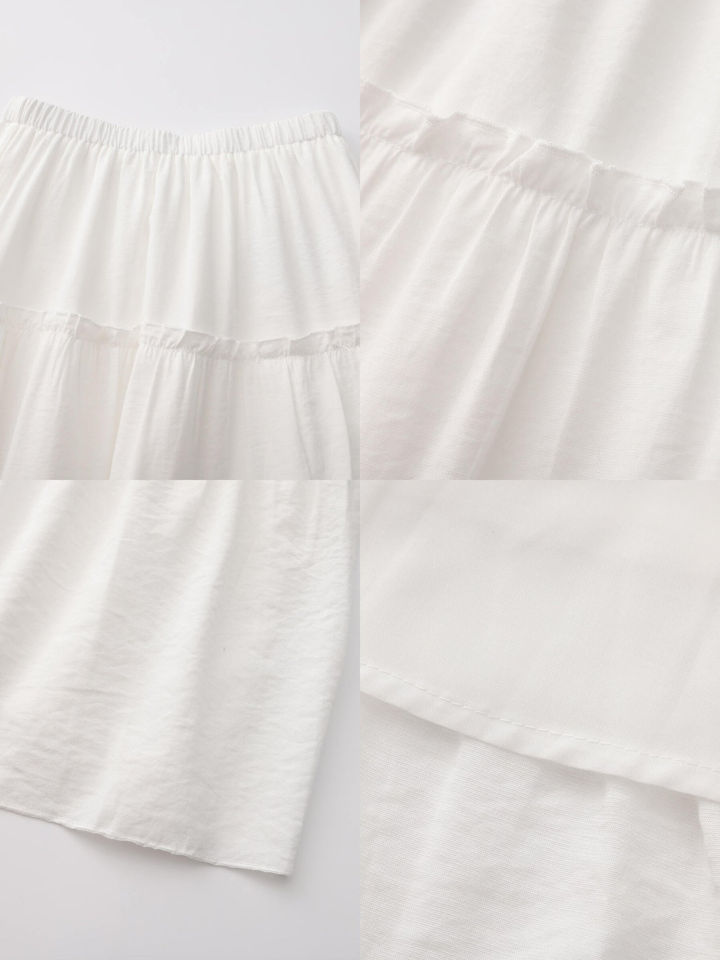 High-Waisted A-Line Maxi Flowy Skirt