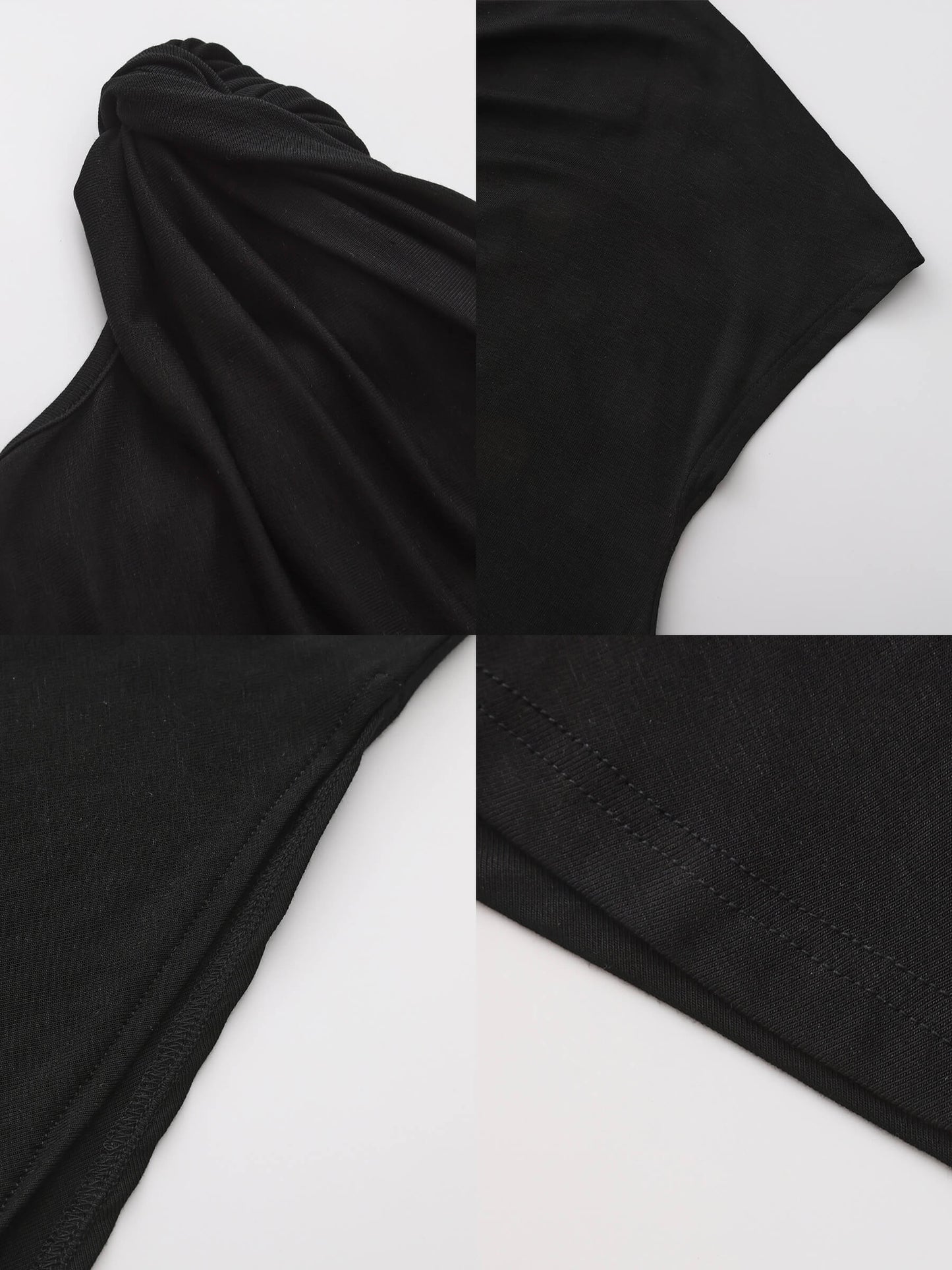 Slim-Fit One-Shoulder T-Shirt
