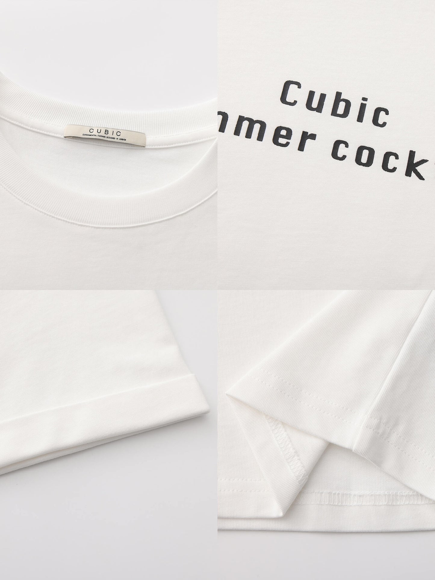 100% Cotton Women's T-Shirt with Front Print