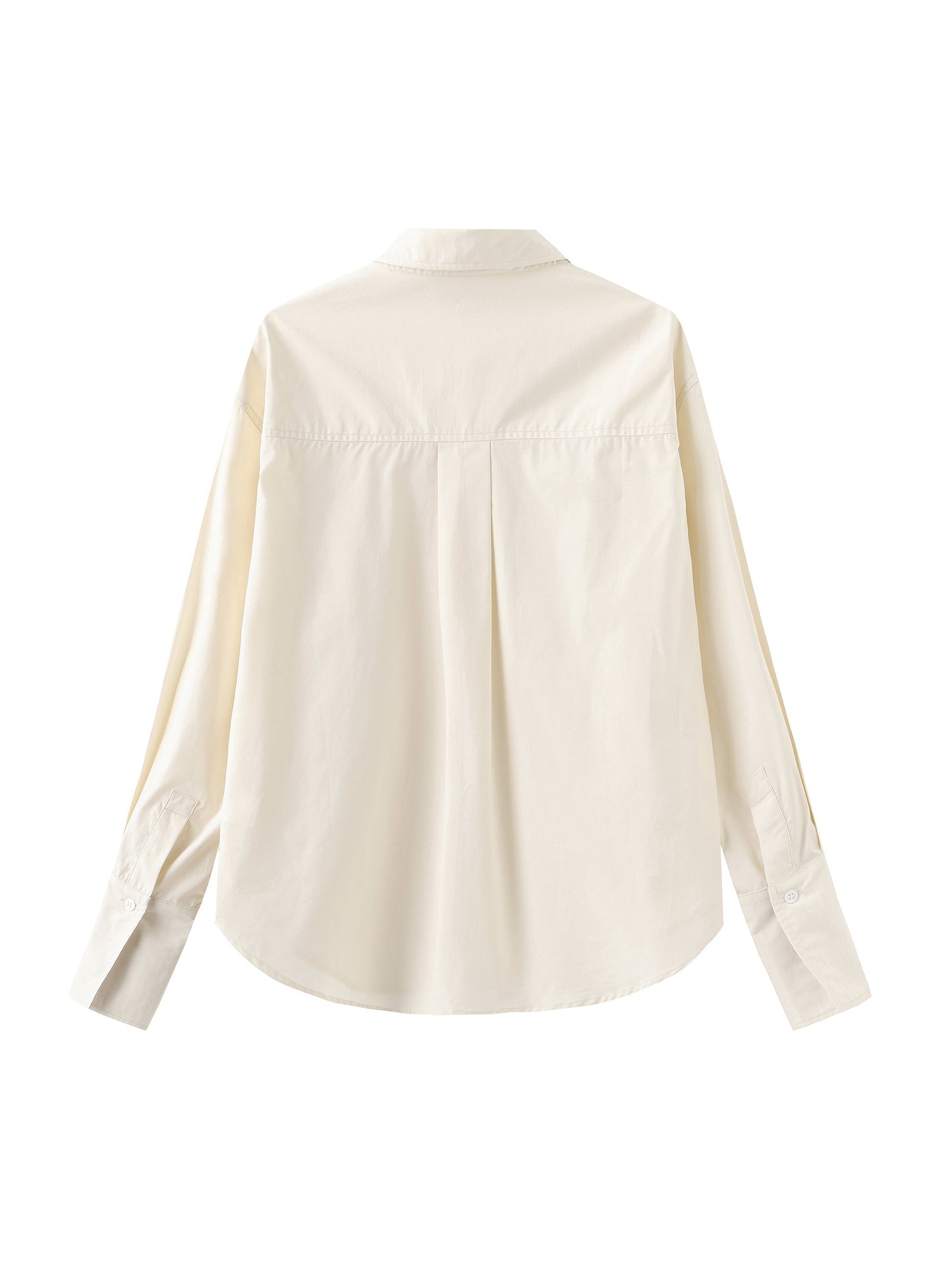 Classic Shirt with Turn-Up Cuffs