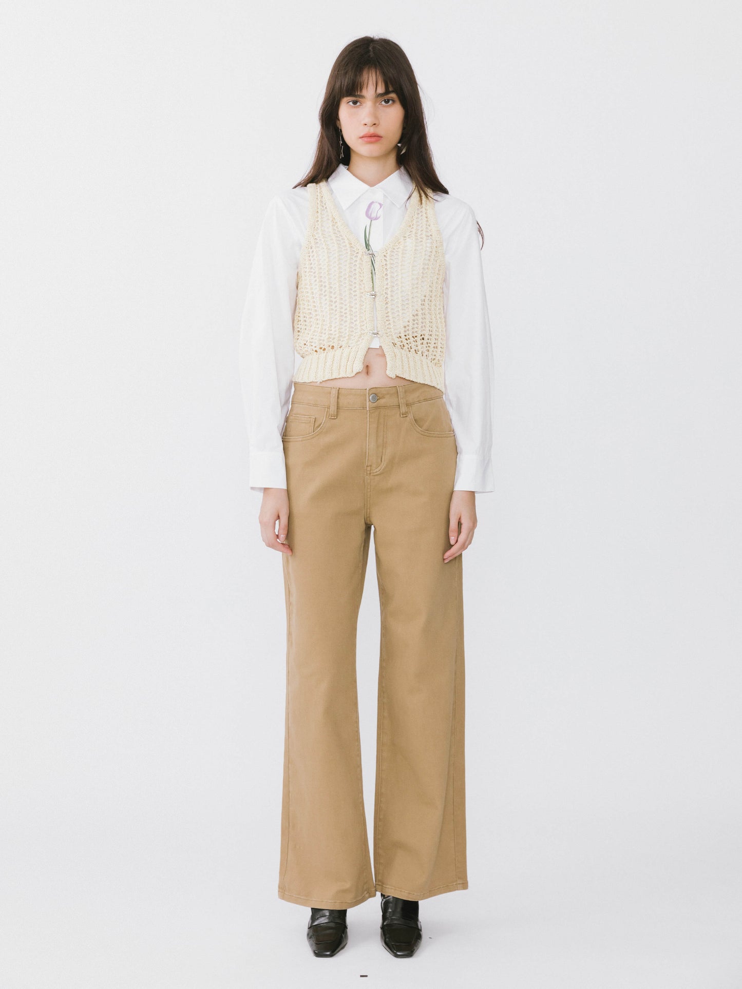 High Waisted Wide Leg Jeans