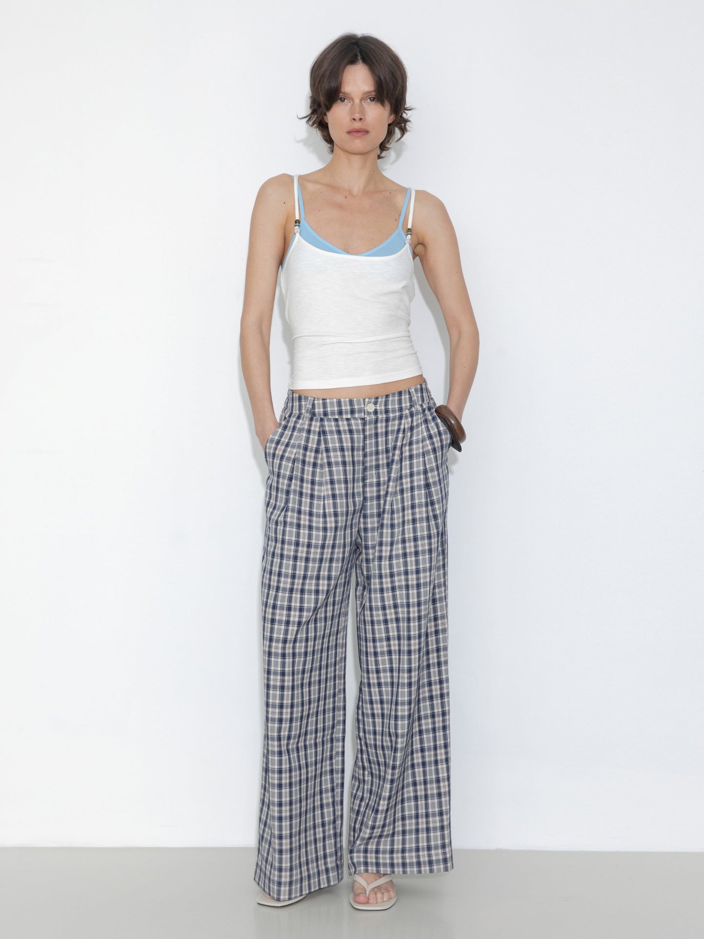 Beaded Slim Fit Cami Top