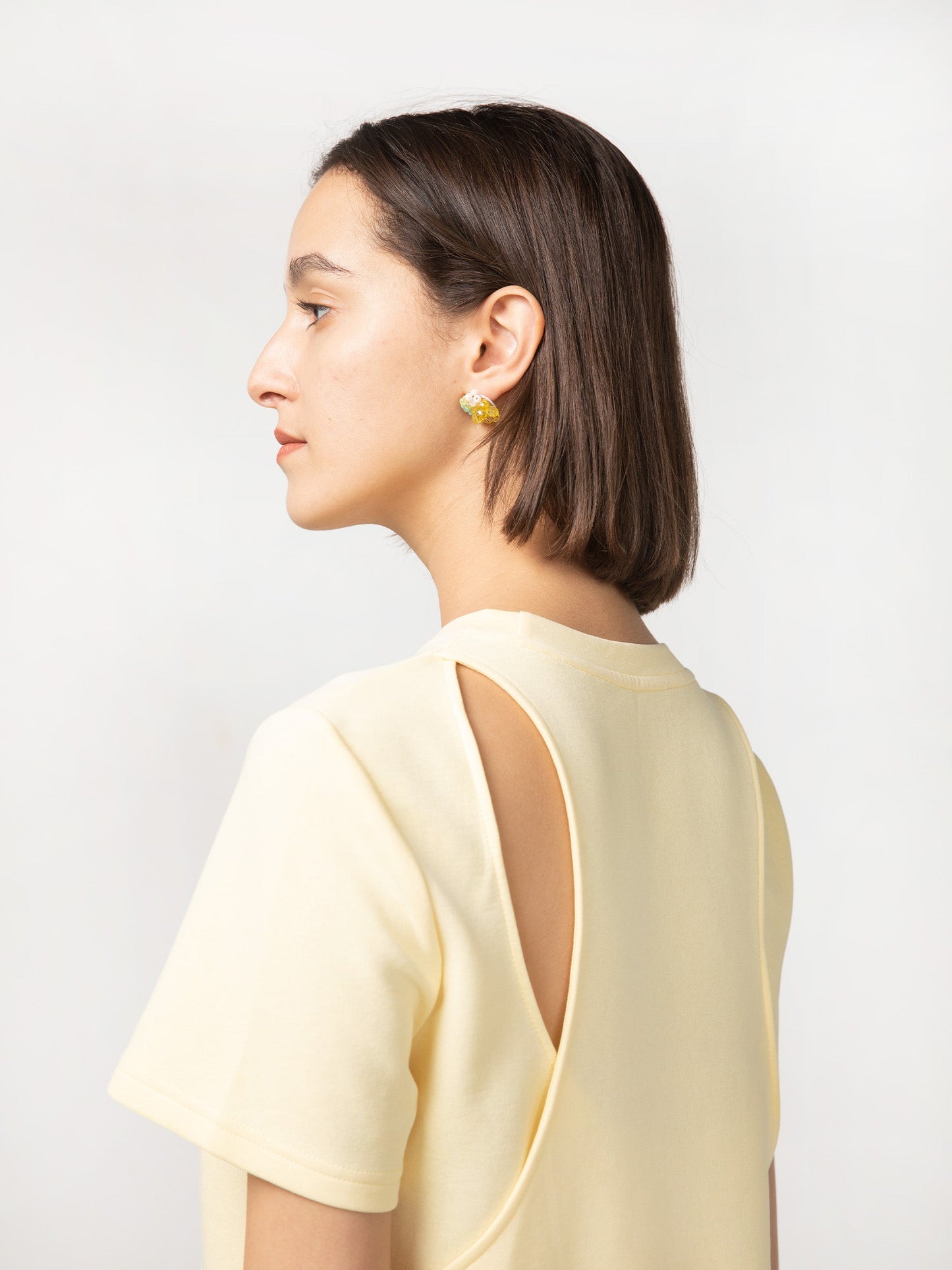 Back Cut Out Jersey Dress