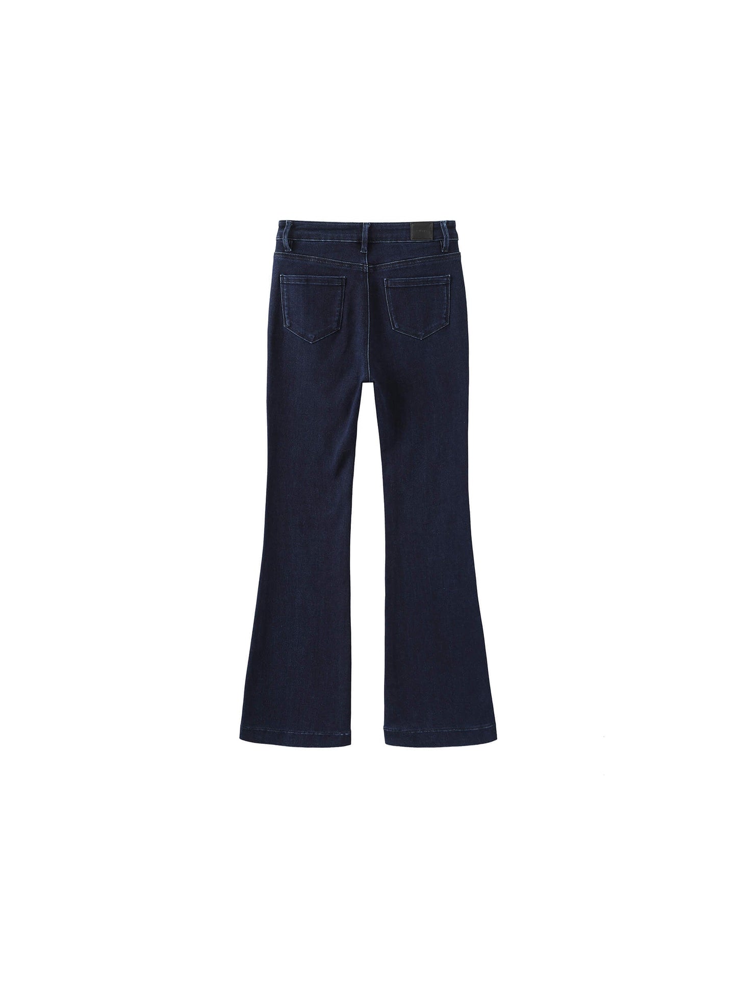 High Waisted Skinny Flared Jeans
