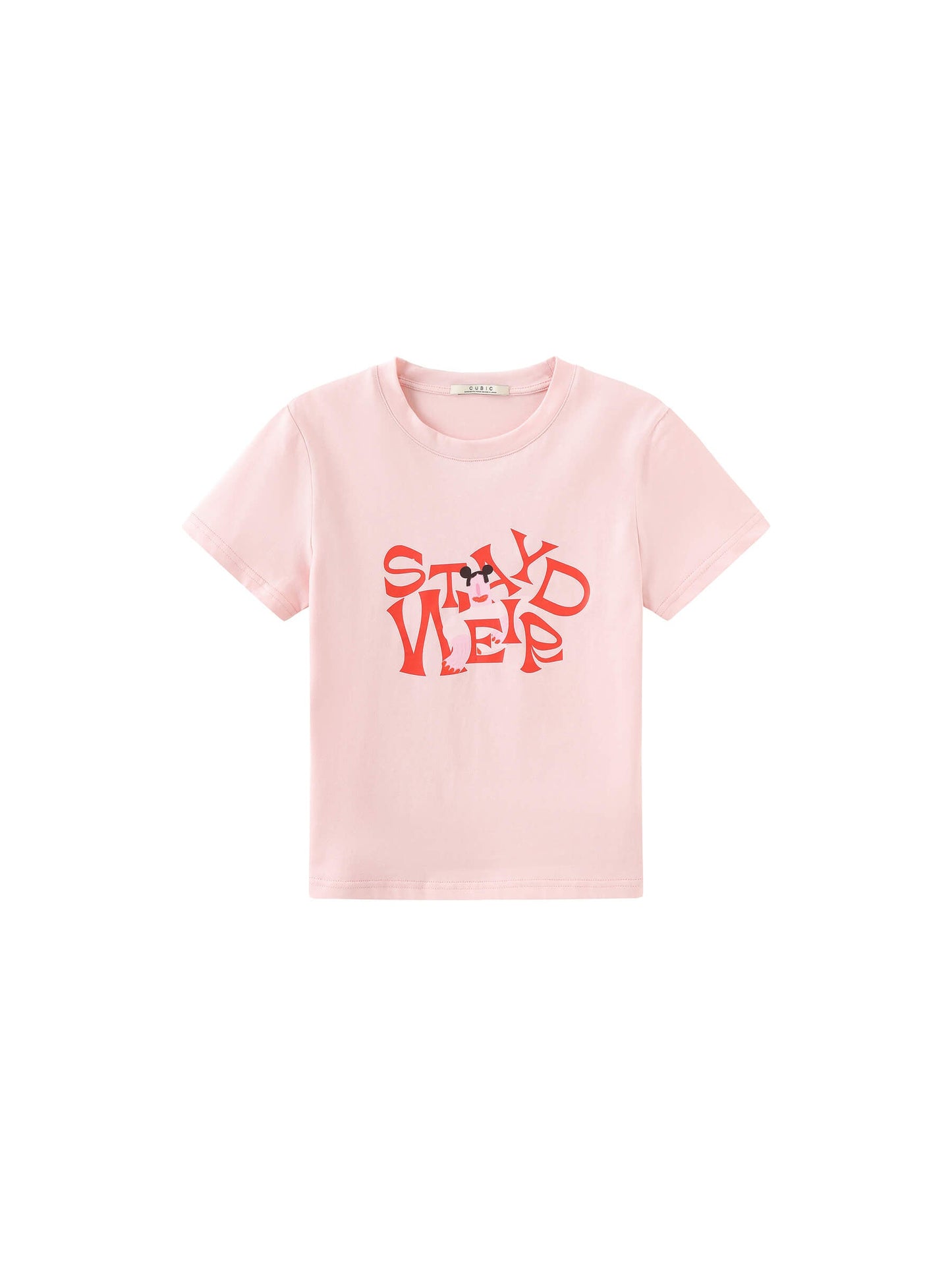 "Stay Weird" Printed T-Shirt