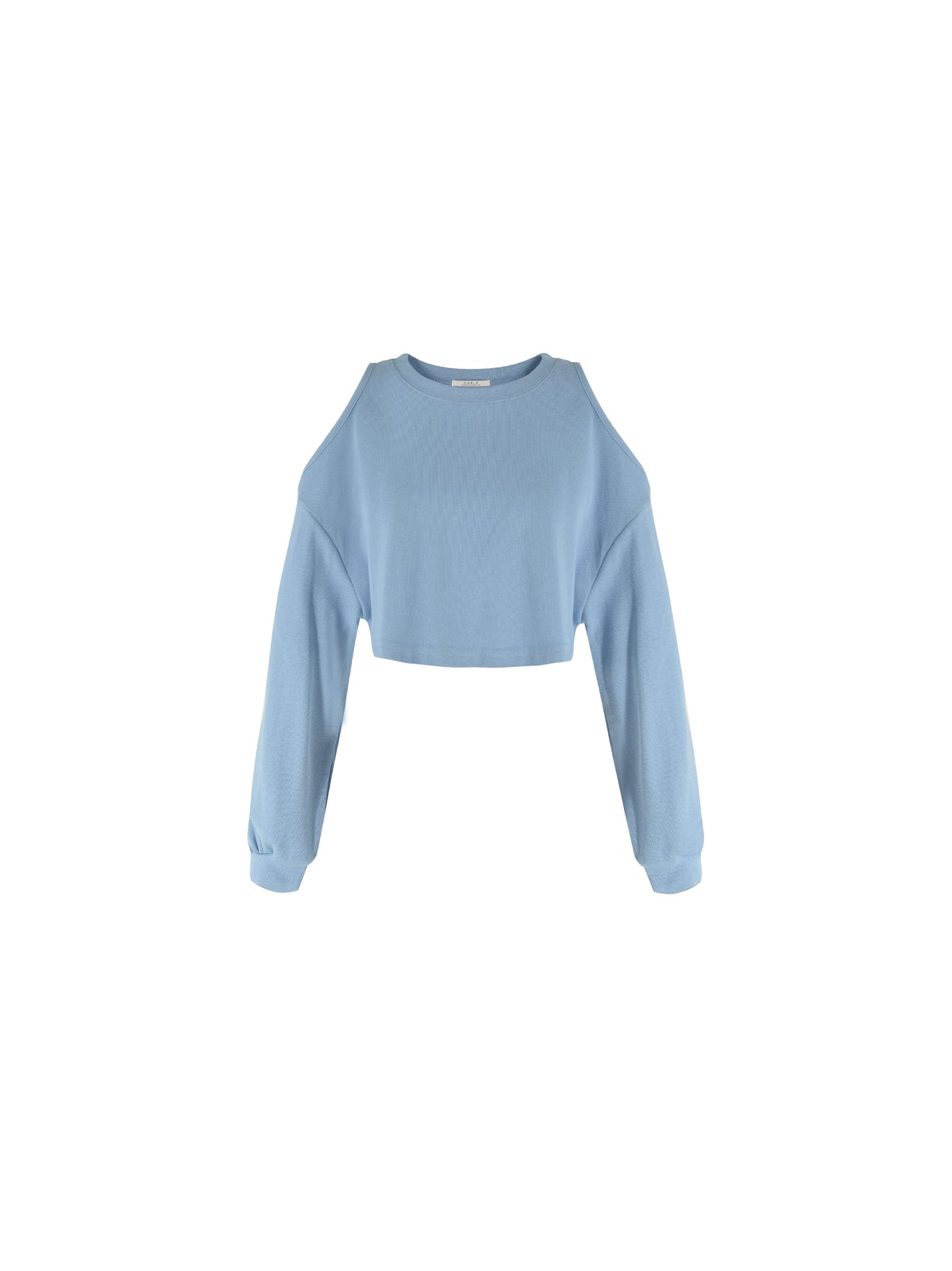 Shoulder Cut Out Crop Top