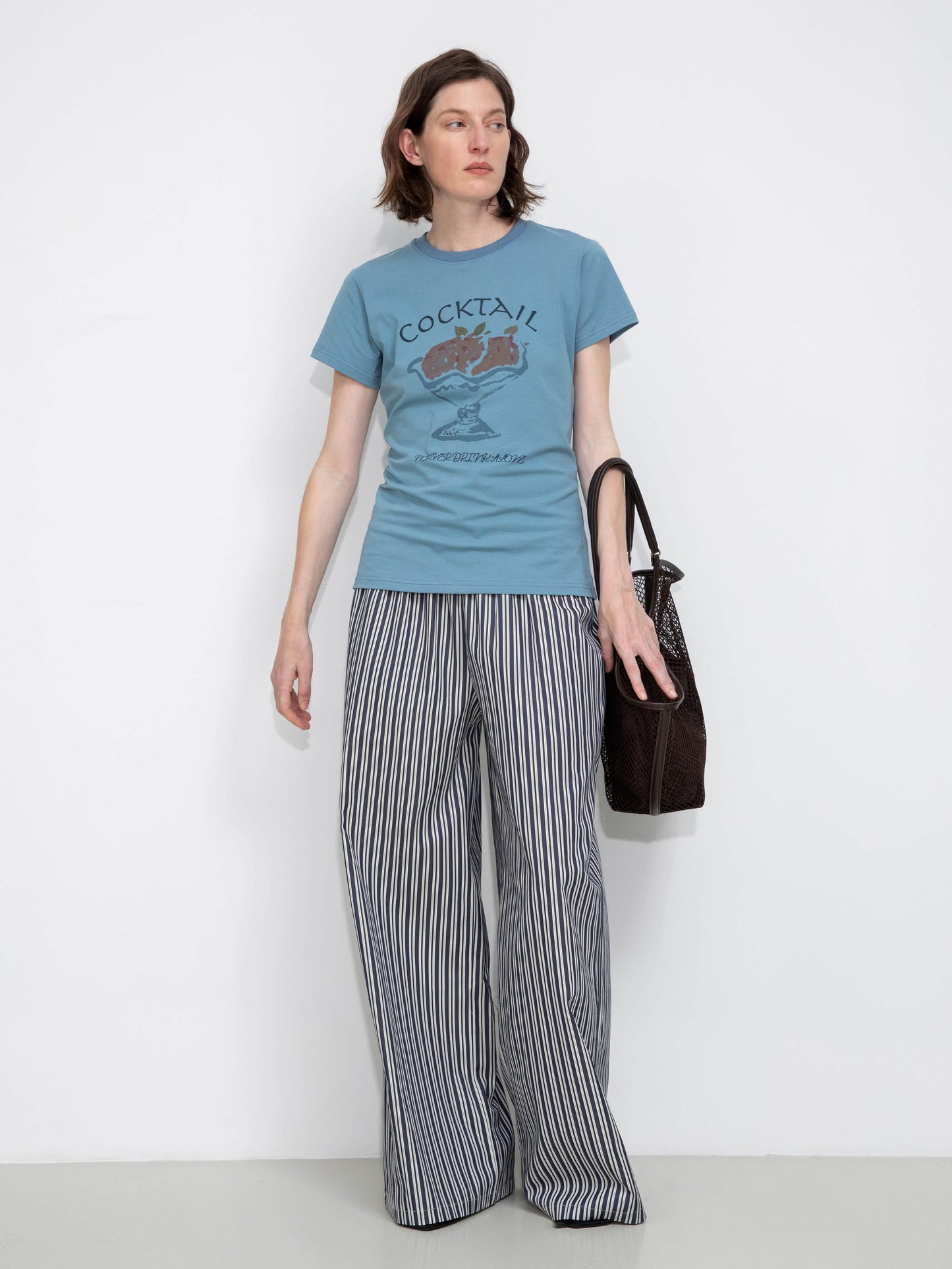 Printed Casual Short-Sleeve Top