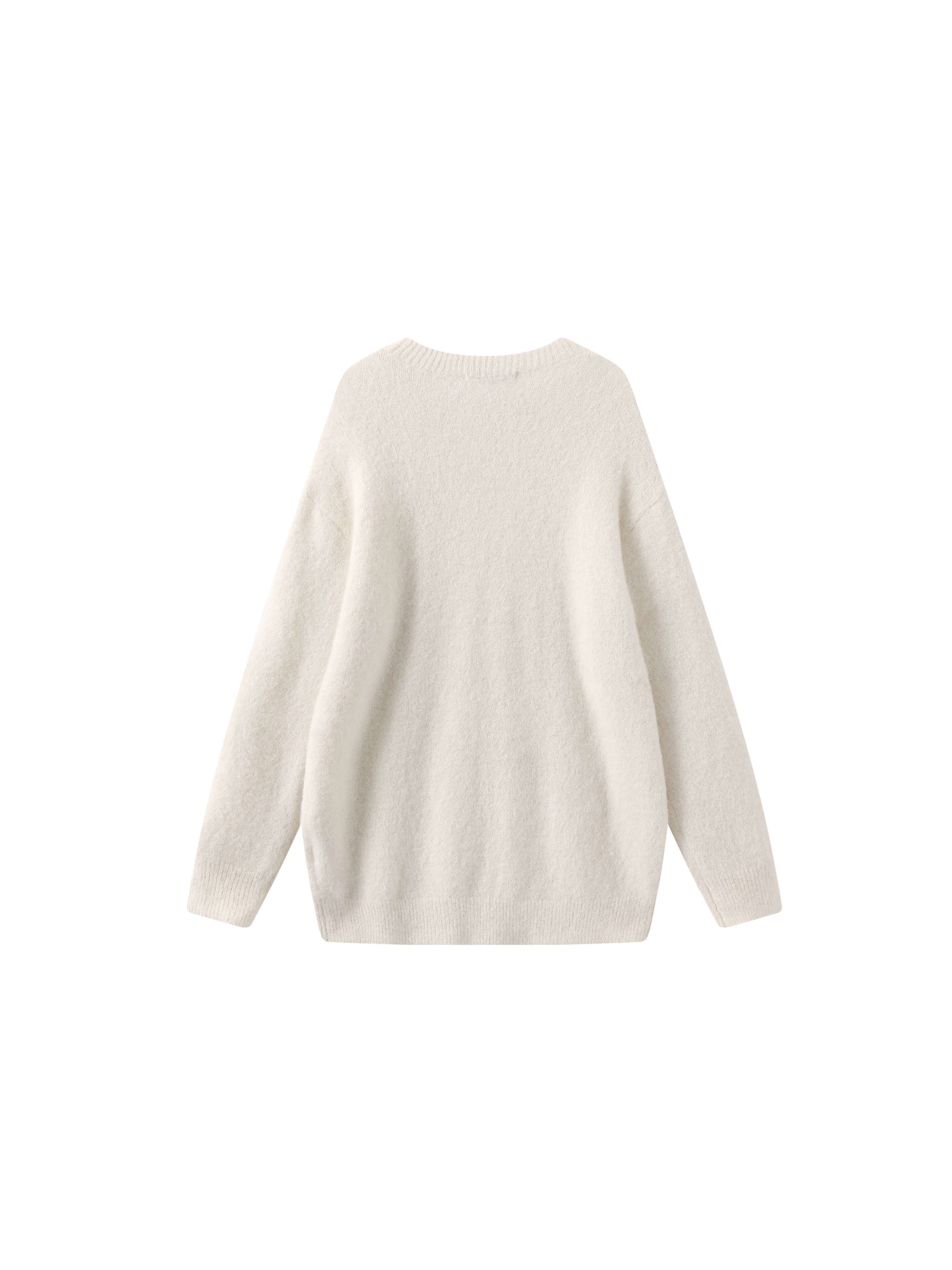 ONE BY CUBIC Brushed Alpaca Knitwear Jumper
