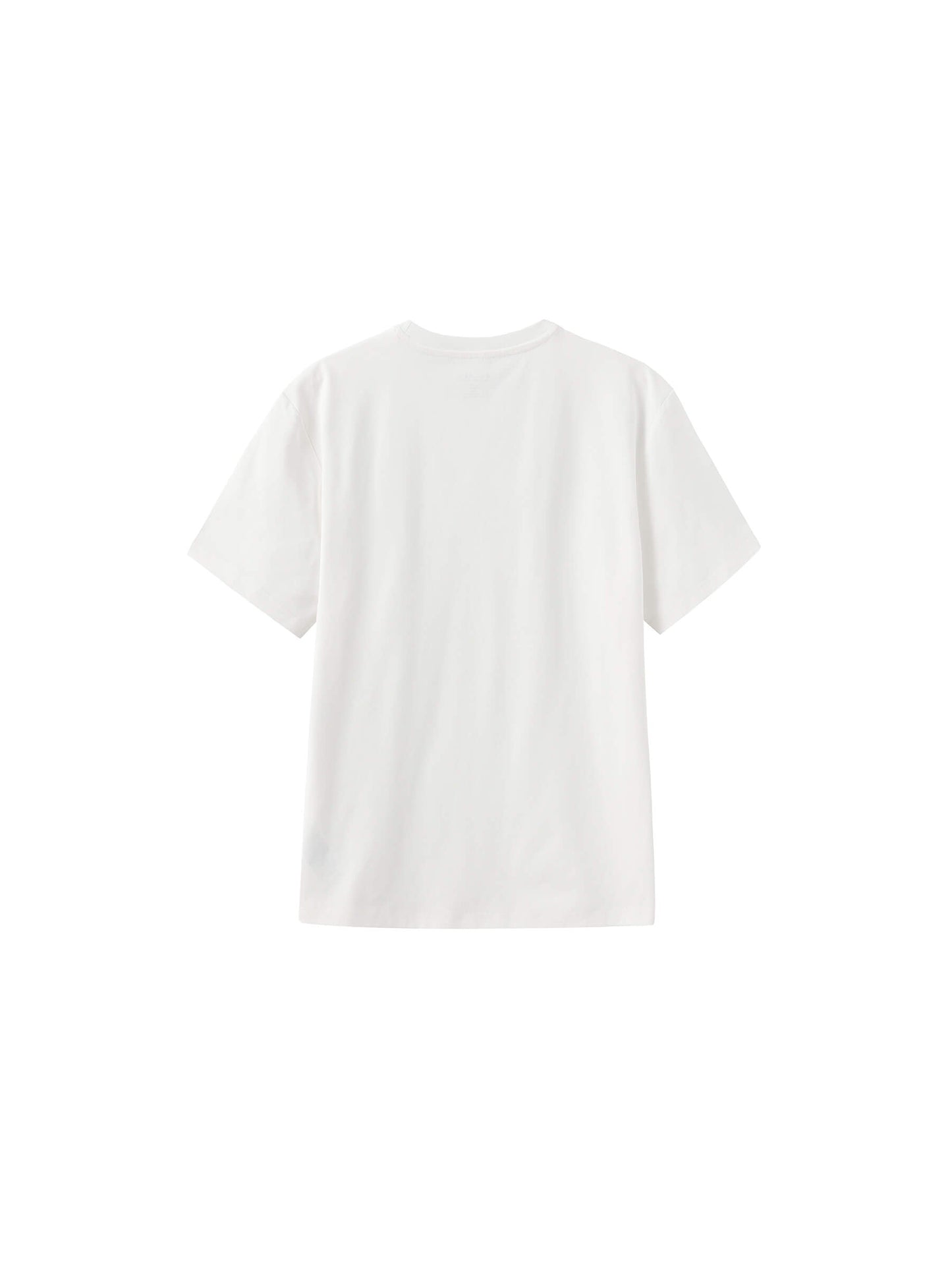 C by CUBIC Oversized Crew Neck Solid T-Shirt