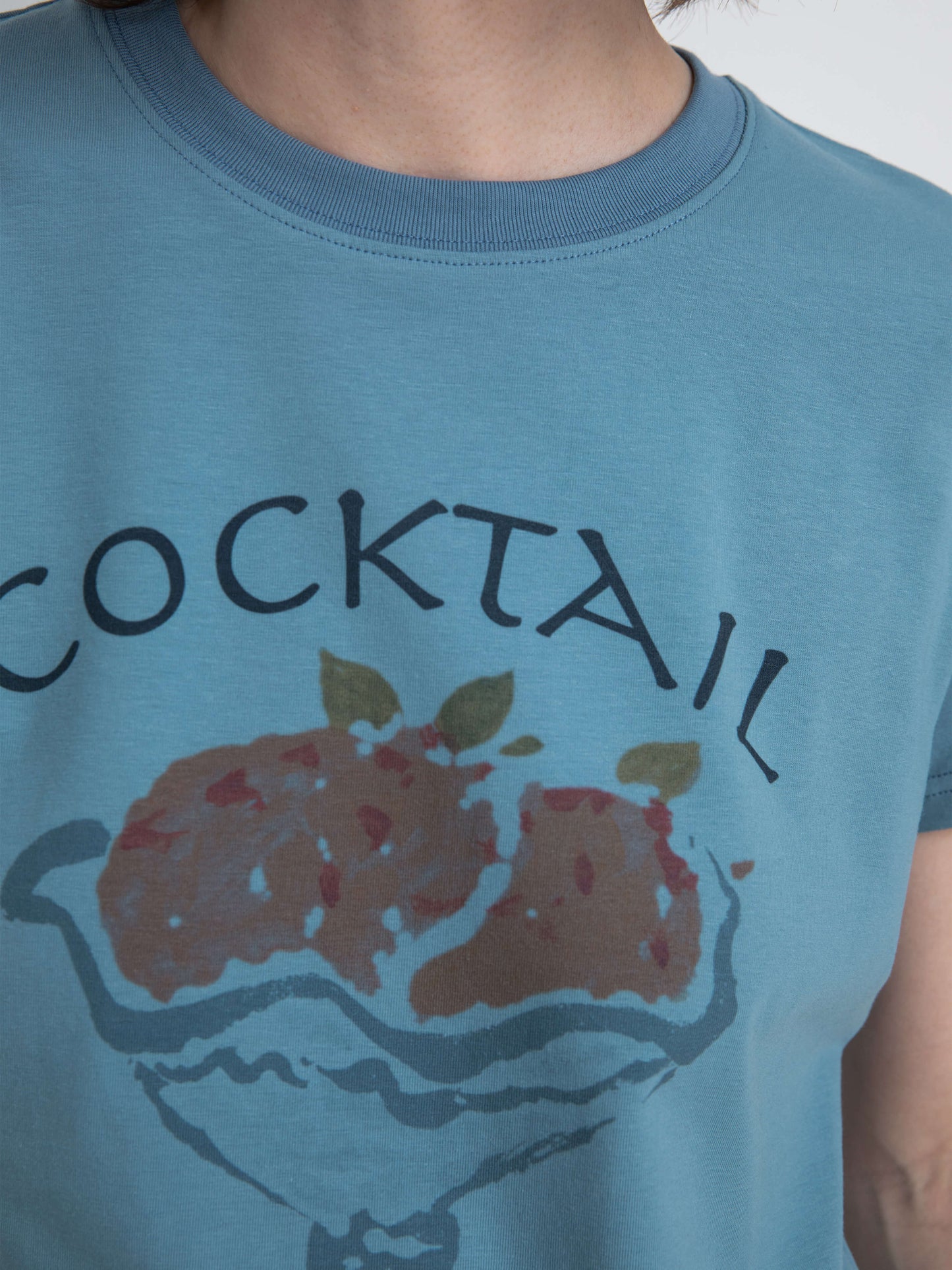 Printed Casual Short-Sleeve Top