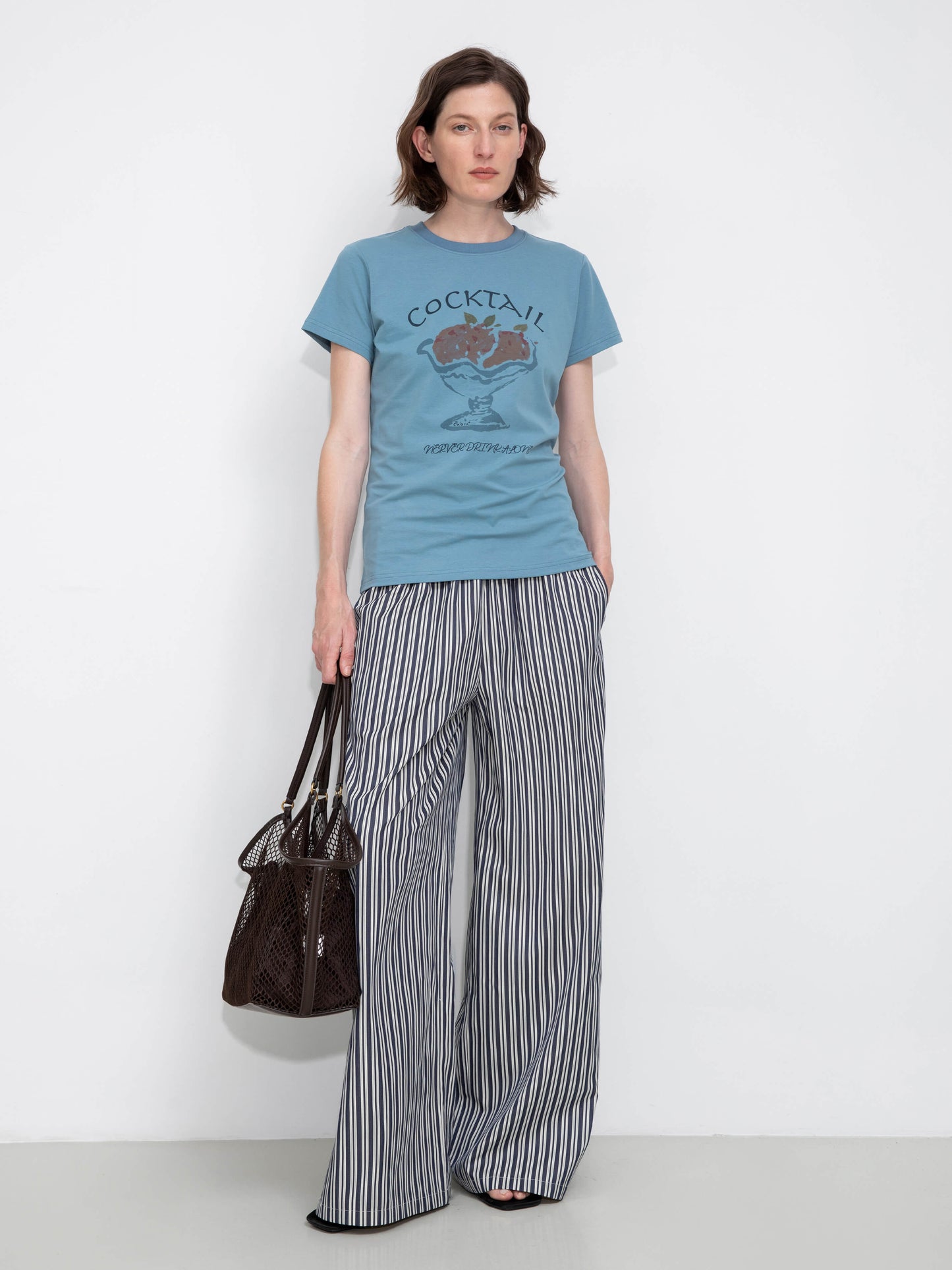 Printed Casual Short-Sleeve Top