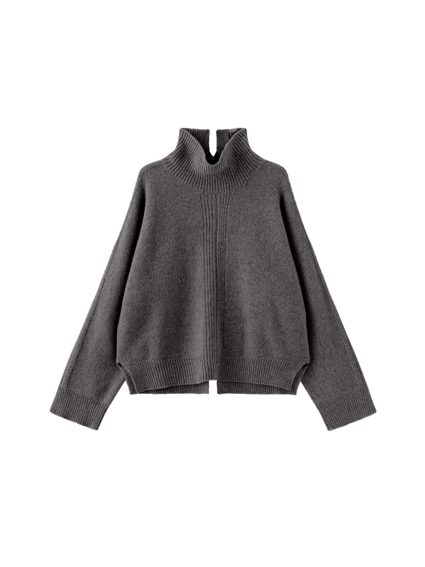 High Neck Sheep Wool Sweater