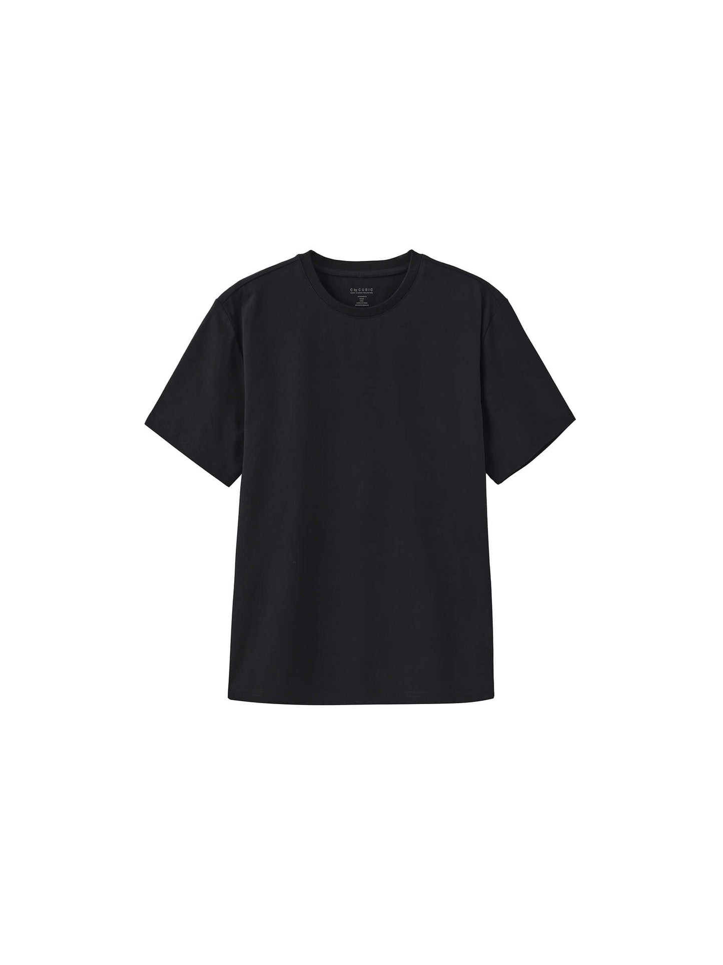 C by CUBIC Oversized Crew Neck Solid T-Shirt
