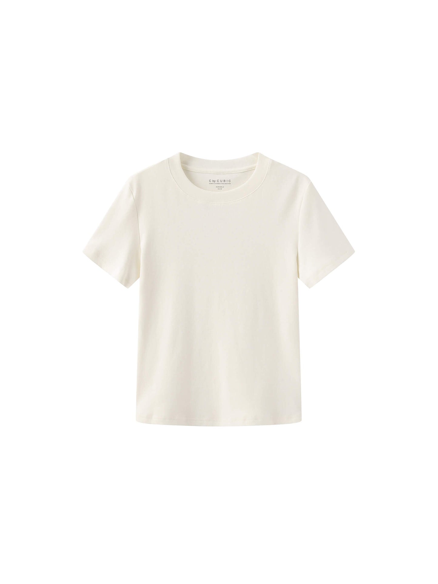 C by CUBIC Crew Neck Short-Sleeve T-Shirt