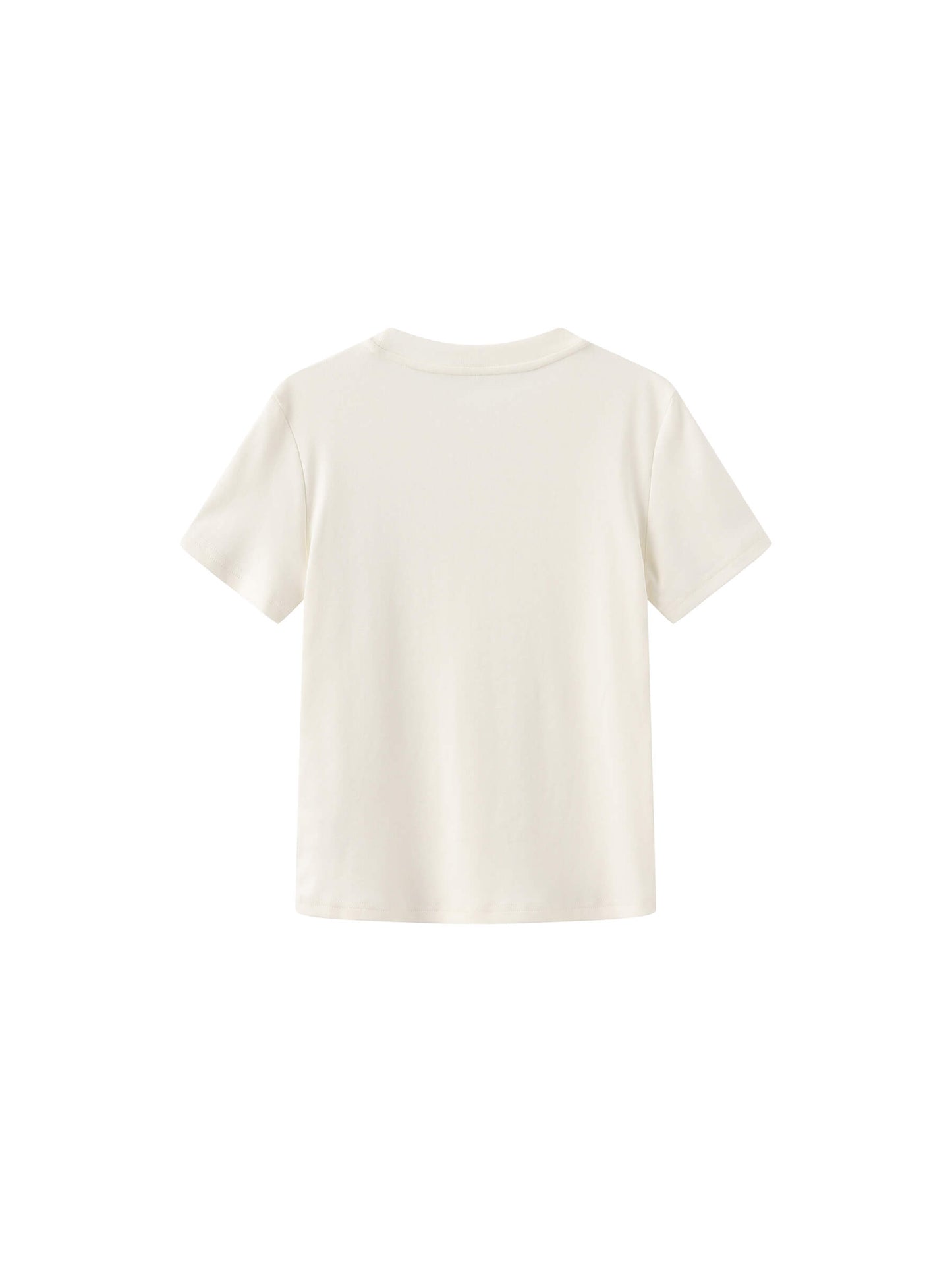 C BY CUBIC Crew Neck Short-Sleeve T-Shirt