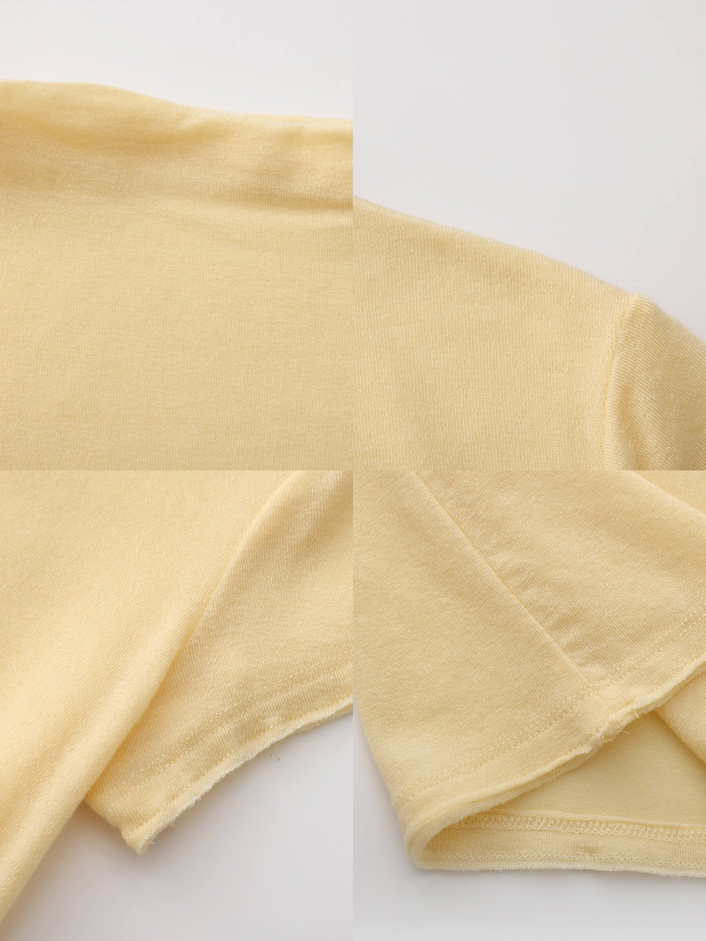 High Neck Stretch Slim-Fit Short-Sleeve T-Shirt