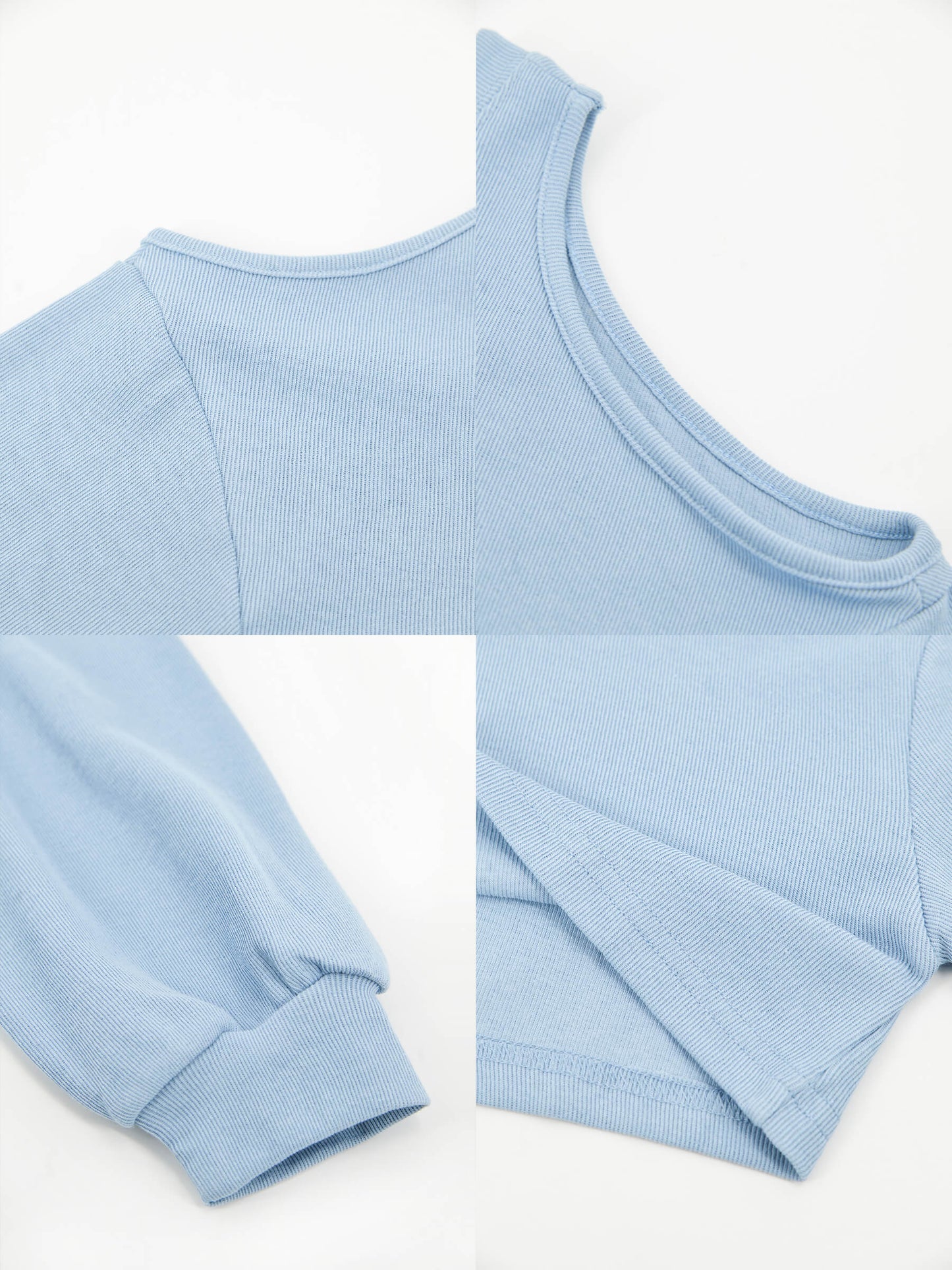 Shoulder Cut Out Crop Top