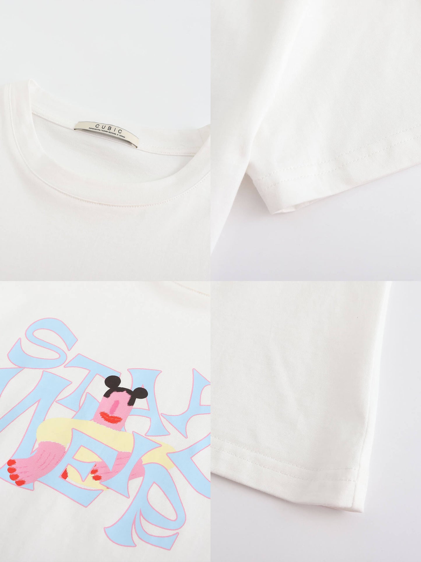 "Stay Weird" Printed T-Shirt