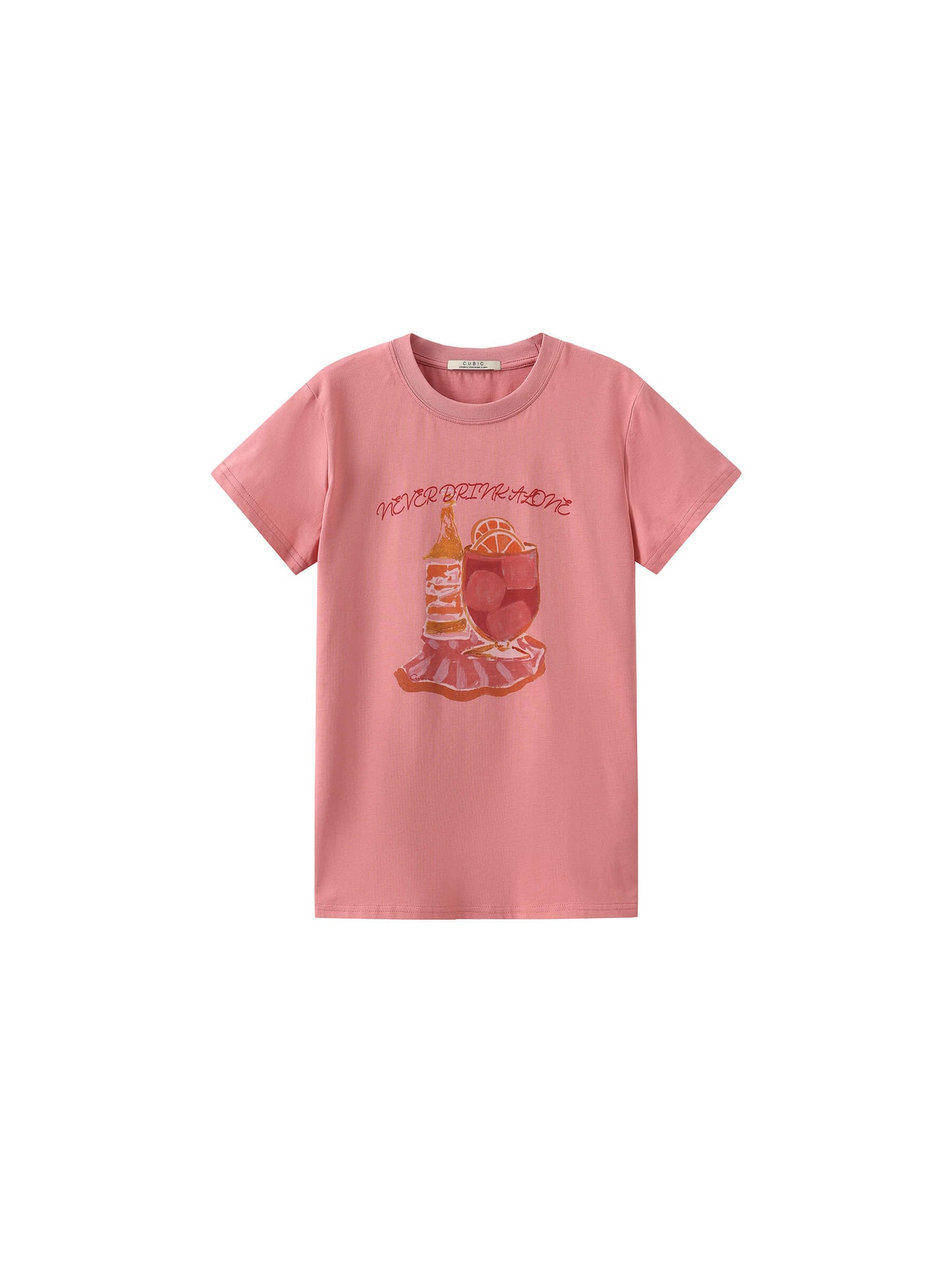 Printed Casual Short-Sleeve Top