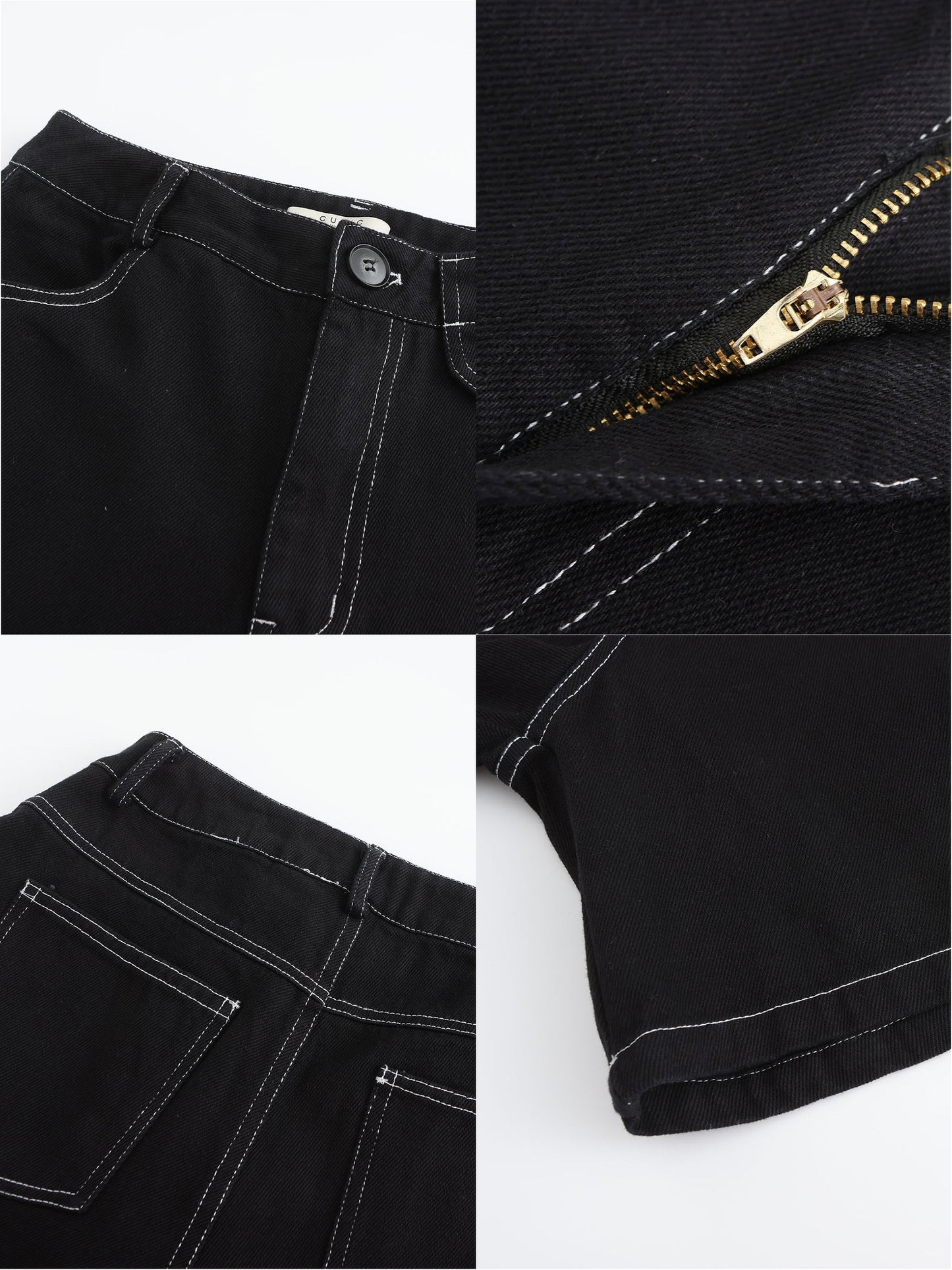Classic Denim Mini Shorts