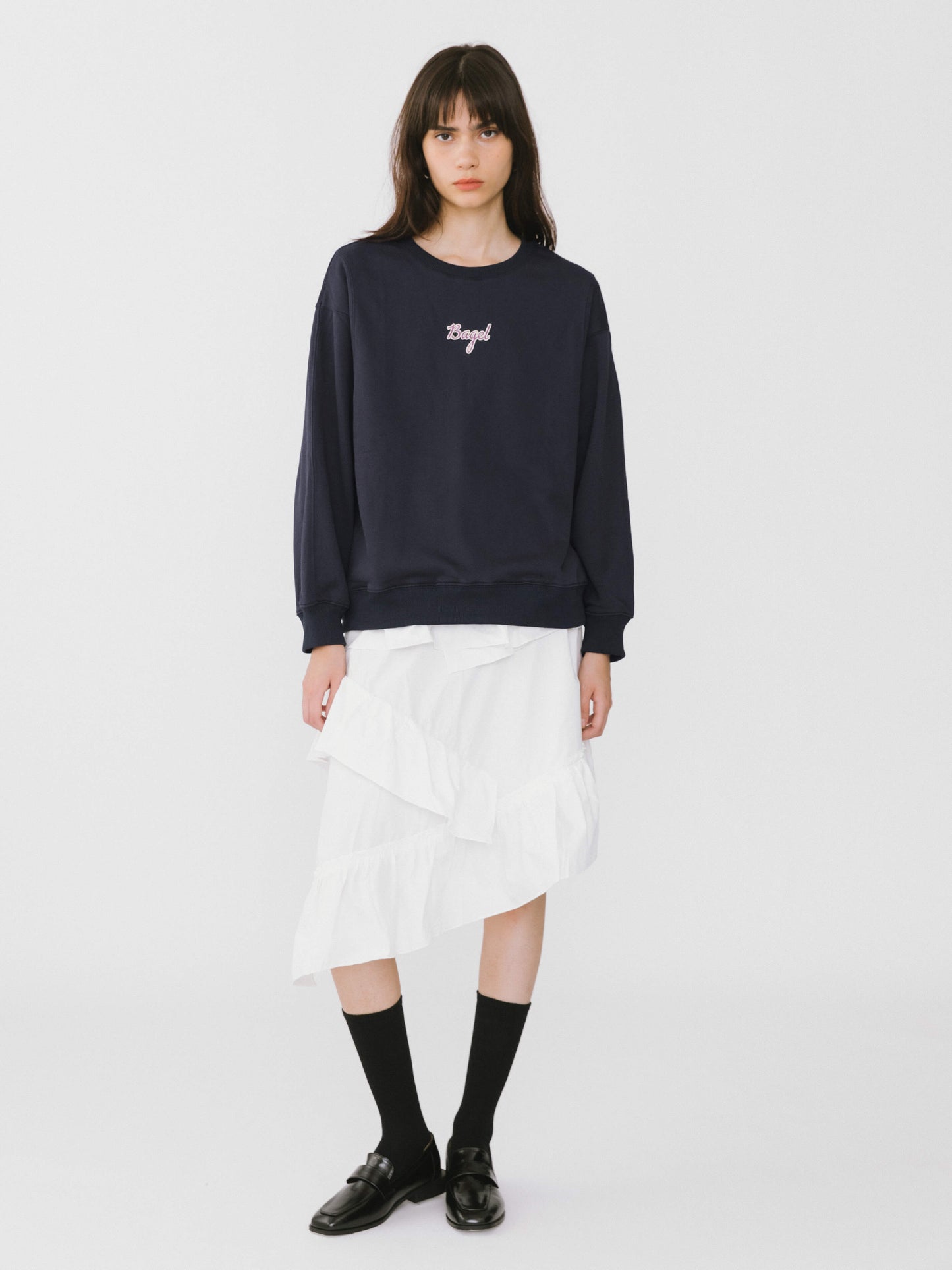 Bagel Oversized Boyfriend Sweater
