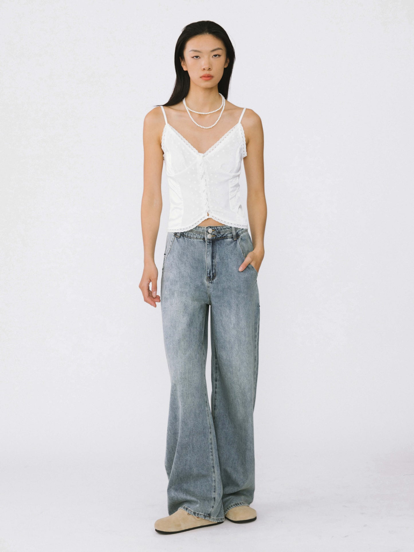 High Waist Oversized Jeans