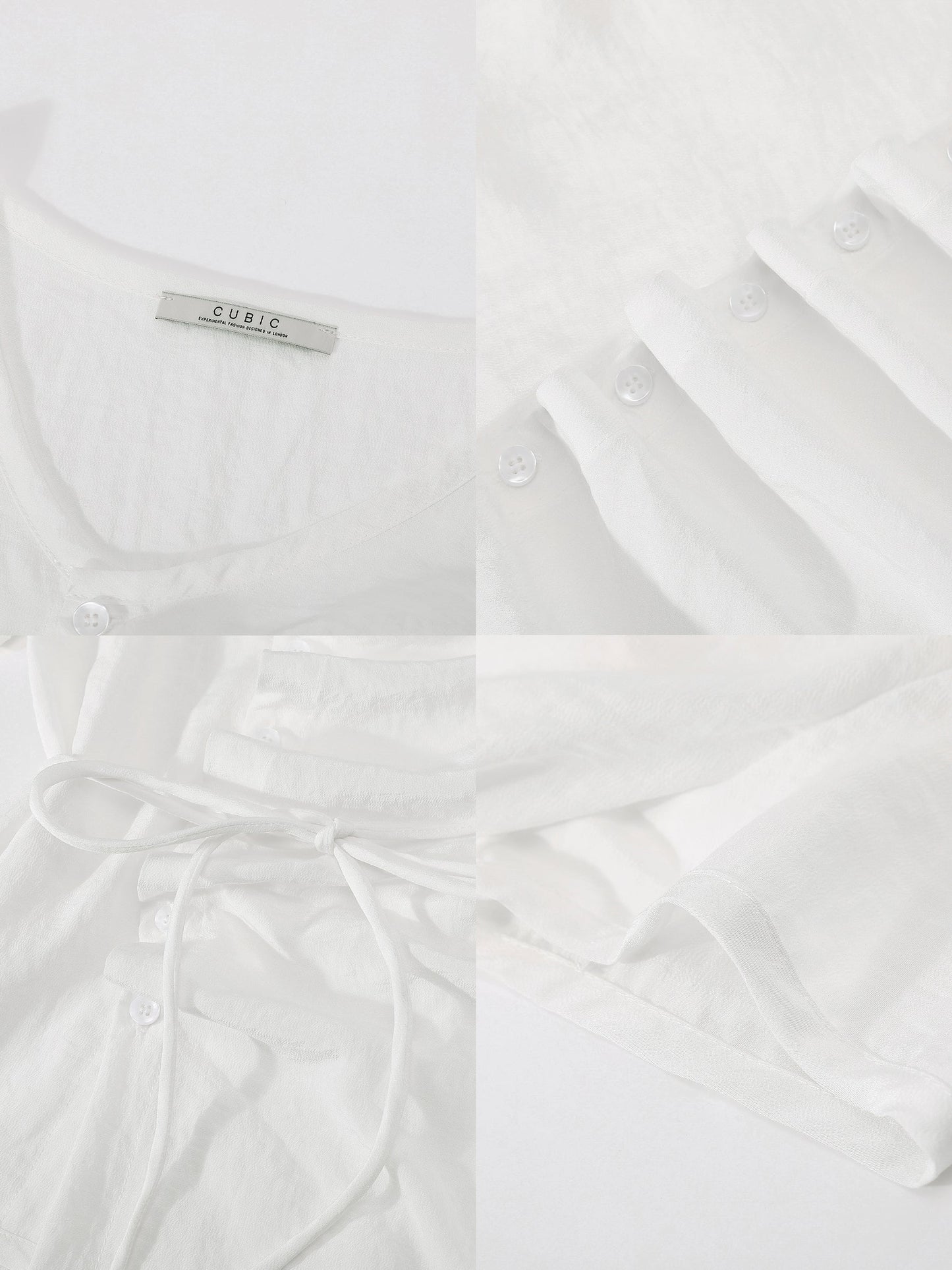 Asymmetric Button Down T-Shirt