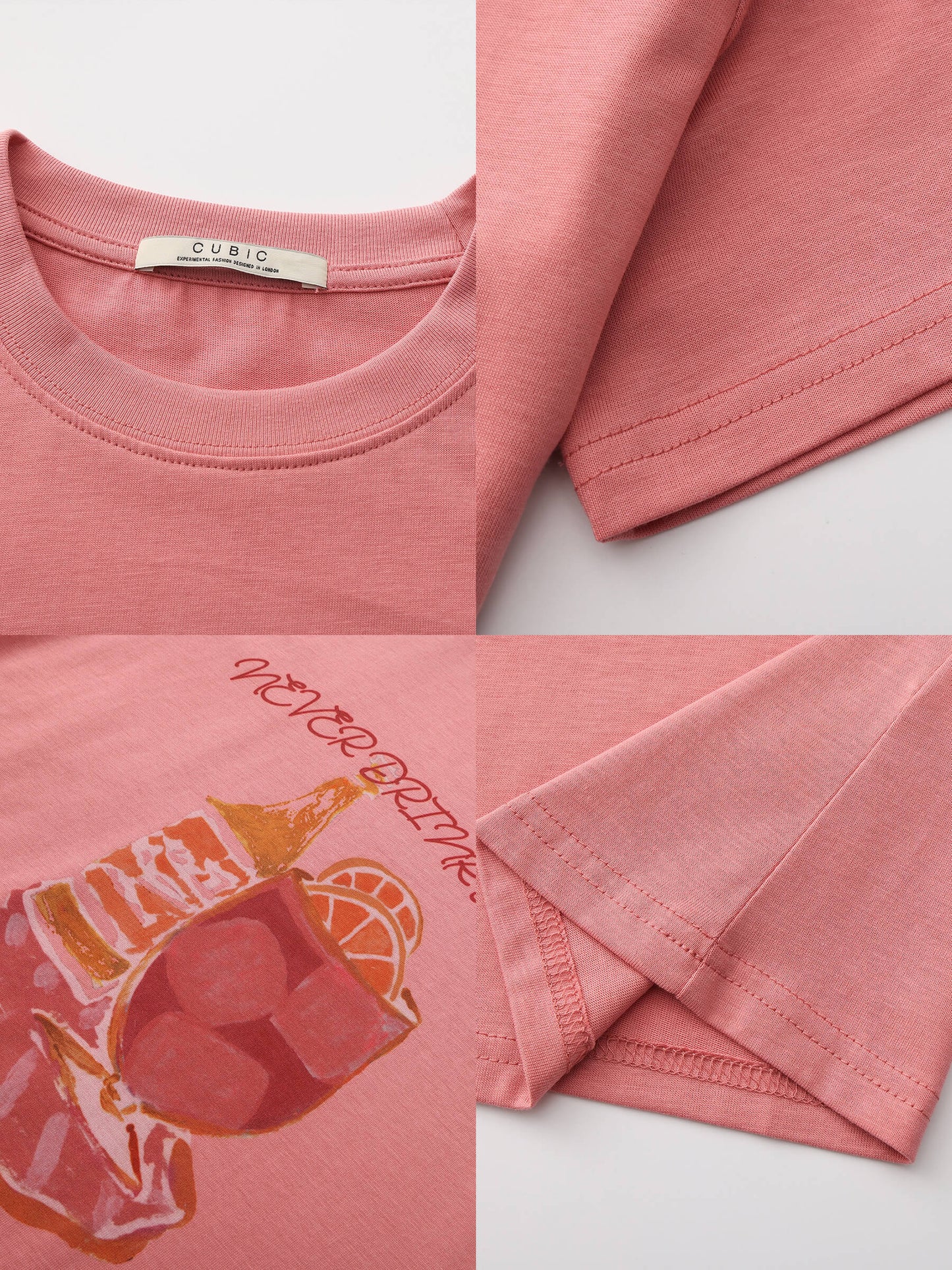 Printed Casual Short-Sleeve Top